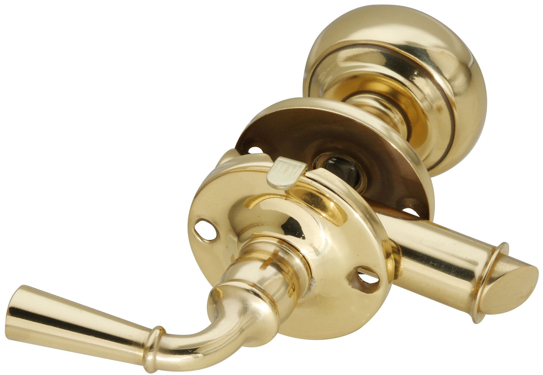 National Hardware N100-047 Storm Door Latch - Durable Brass Finish with Key Lock #N100047