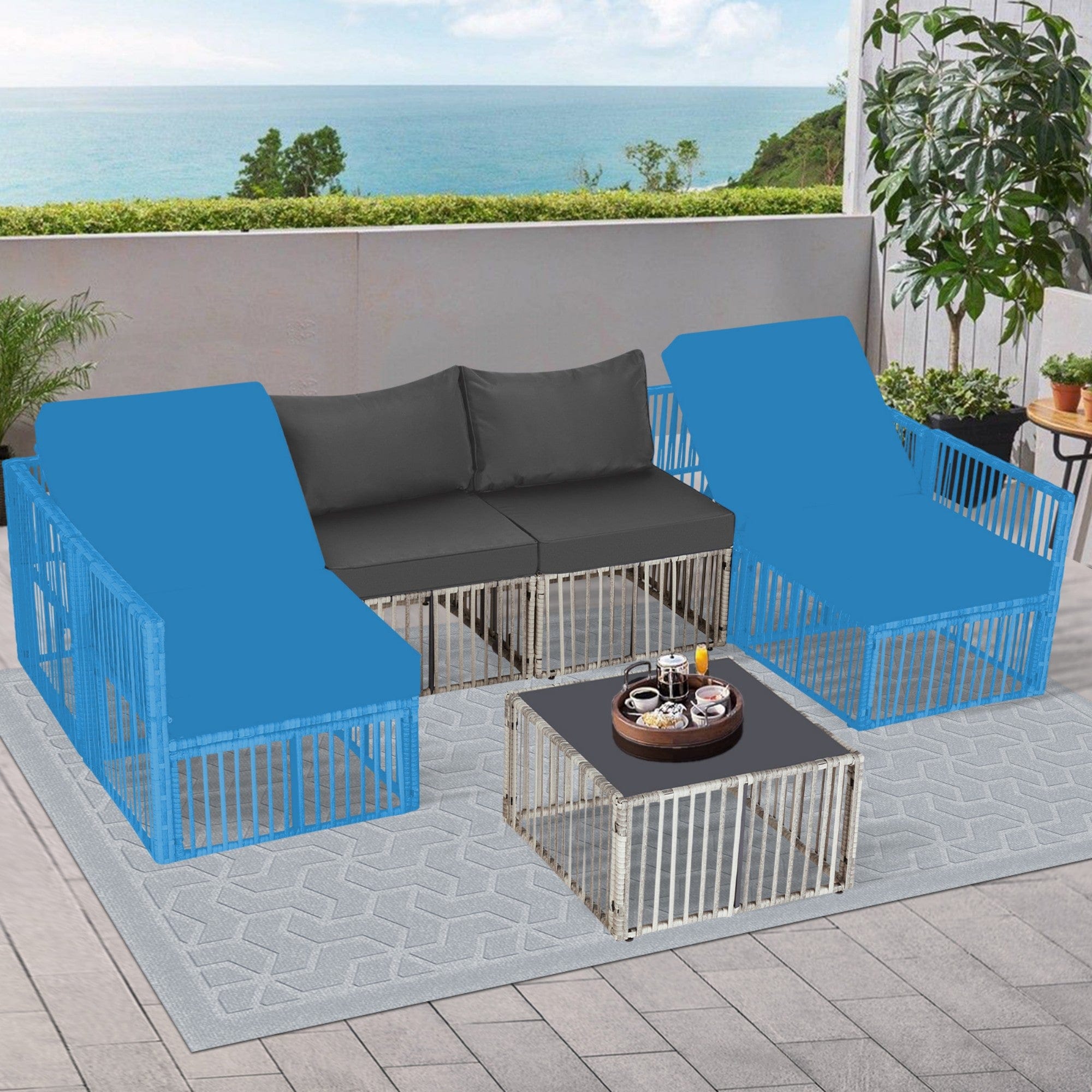Boyel Living BL-FRSKT00GYGY Patio-Sofas-Daybeds - View #4