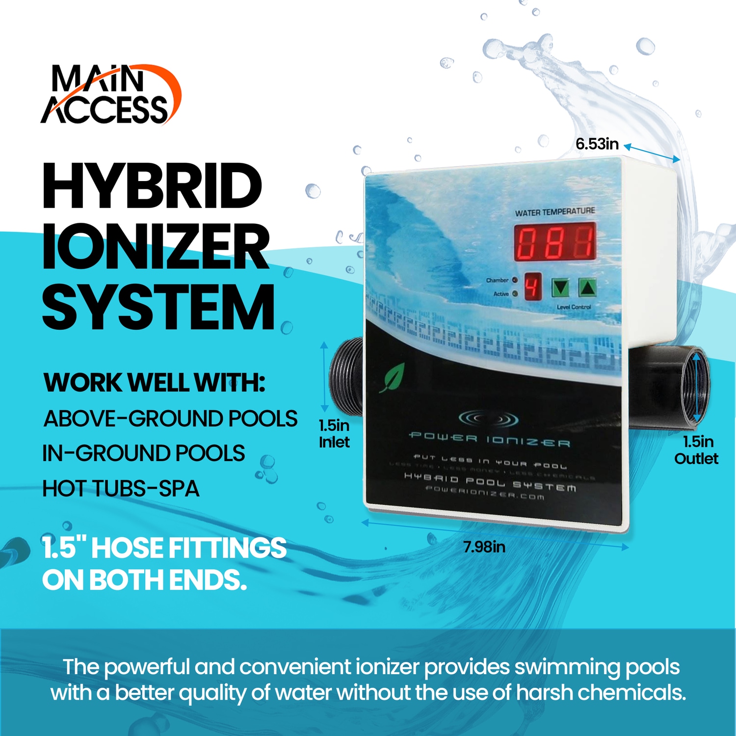 Main Access 53373 Pool-Filter-Skim-Sys-Parts - View #2