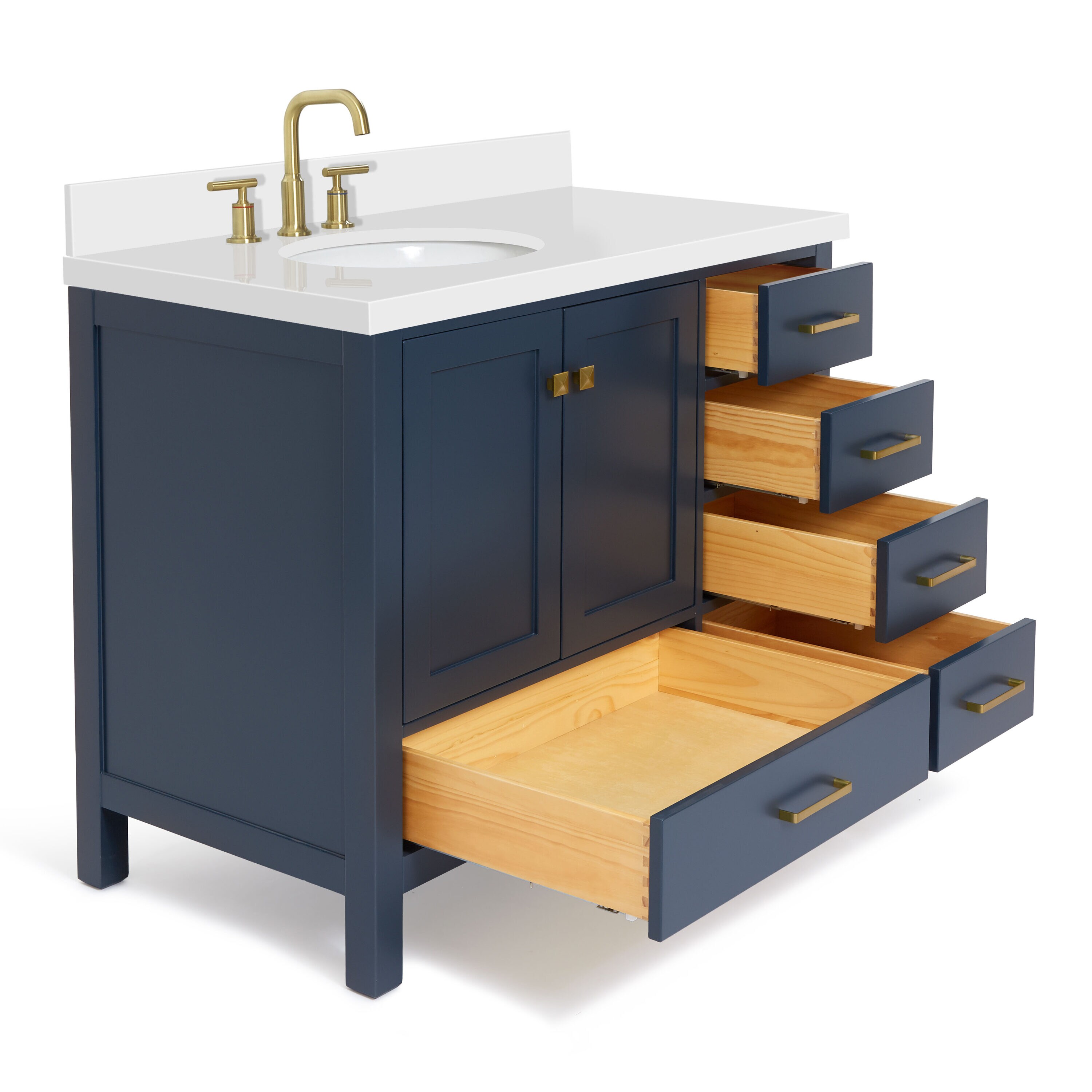 ARIEL A043SLWQOVOMNB Bath-Vanity-Combo - View #5