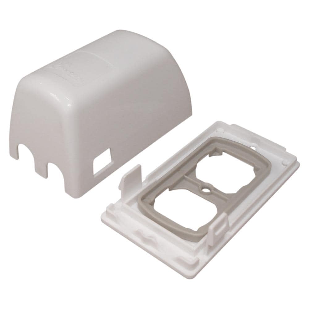 Fleming Supply Outlet Cord Cover - Childproofing Safety, Prevents  Unplugging - White Plastic - Sliding Door Design - Fleming Supply - Child  Safety Accessories in the Child Safety Accessories department at