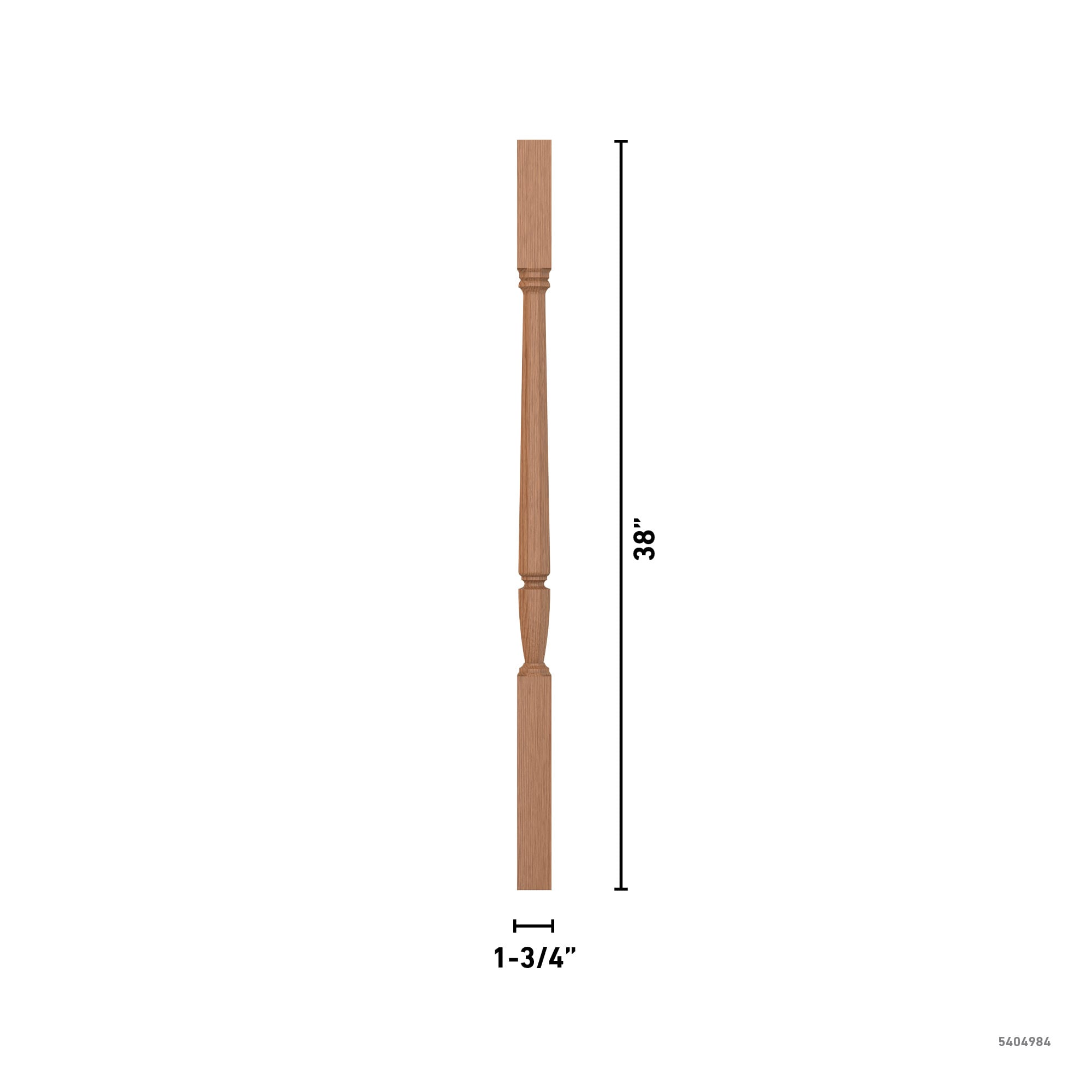 L.J. Smith Stair Systems LJP-20058-WO 38 Interior-Stairpart-Balusters - View #4