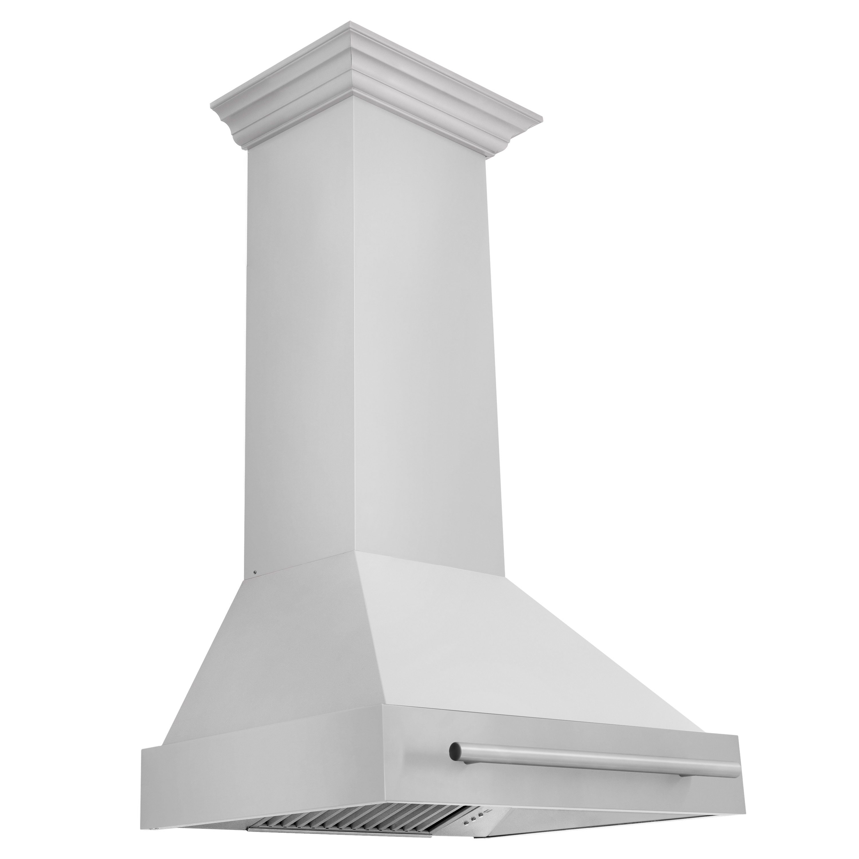 ZLINE KITCHEN & BATH 8654STX-30 30 inch Ducted 400-CFM Stainless Steel with Stainless Steel Handle Wall-Mounted Range Hood