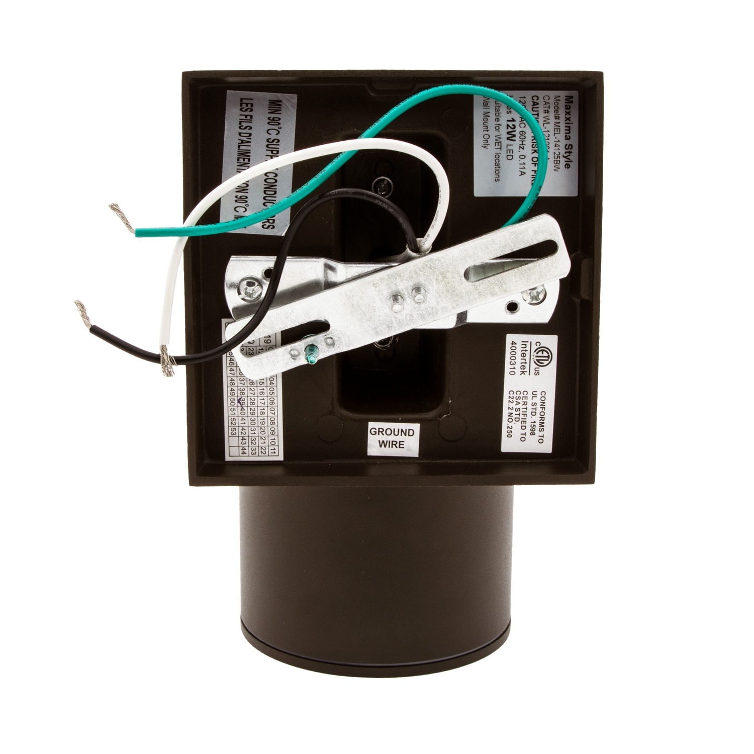 Maxxima MEL-14125BW Outdoor-Wall-Lighting - View #4