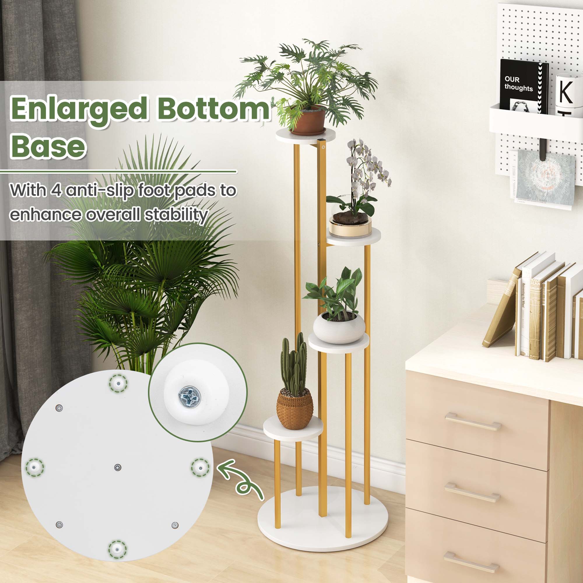 Costway CSHY006173 Plant-Stand - View #8
