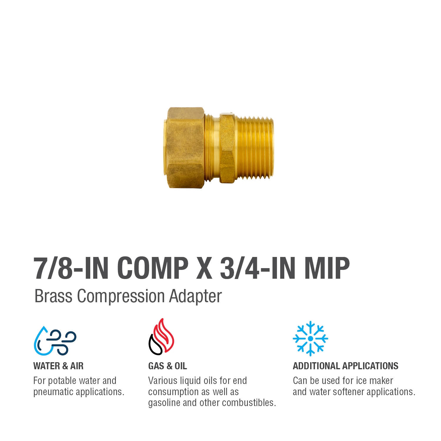 Proline Series CP-424NLB Brass-Plastic-Fittings - View #4