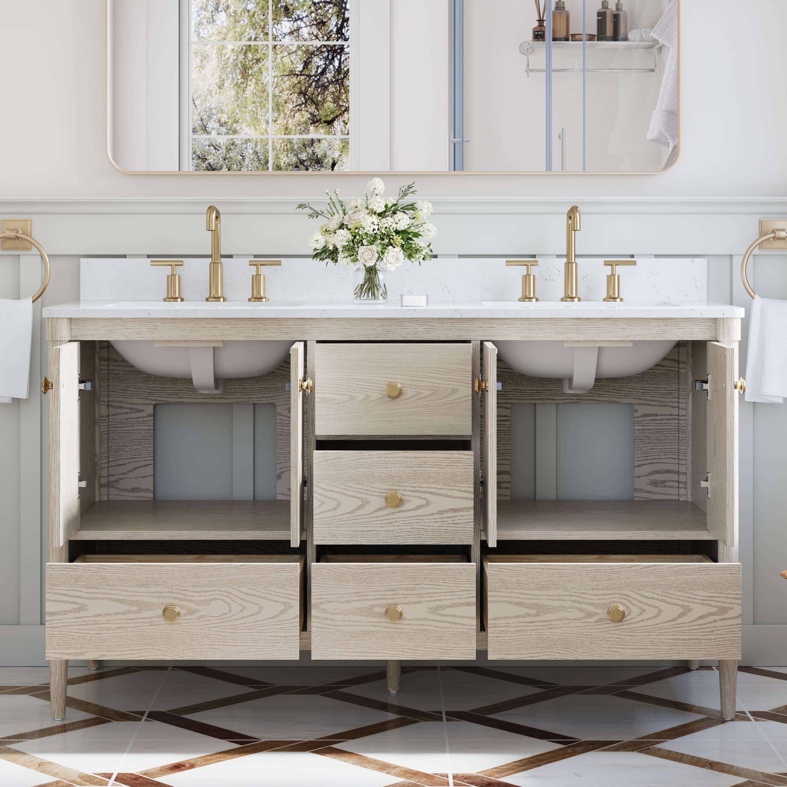 CALVON RCVT-ET60OK Bath-Vanity-Combo - View #5