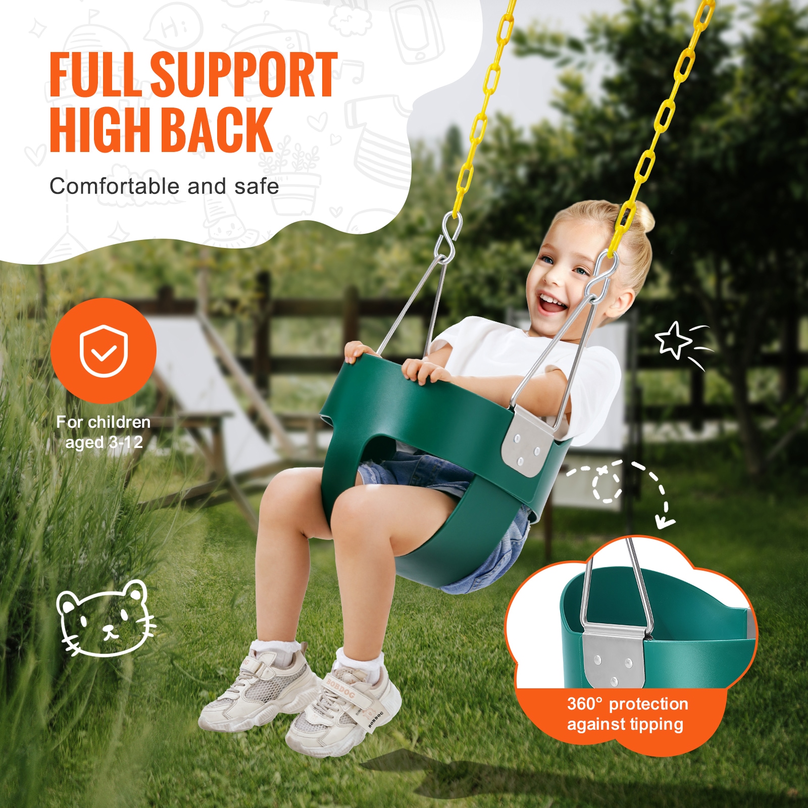 SVOPES SVOPESZXGBQTY07616V0 Playset-Swings - View #4