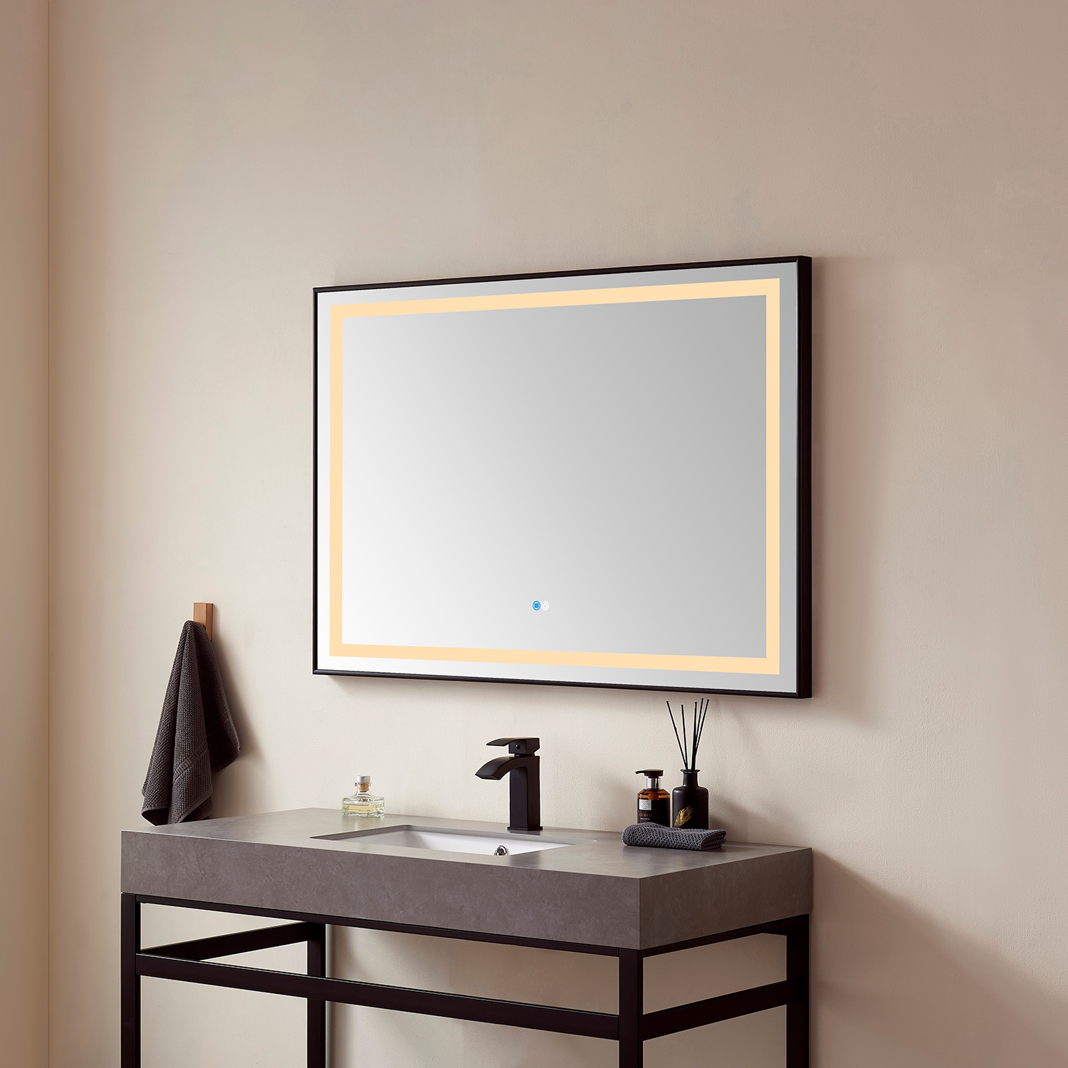 Vinnova 802536-LED-TB Framed-Bath-Mirrors - View #3