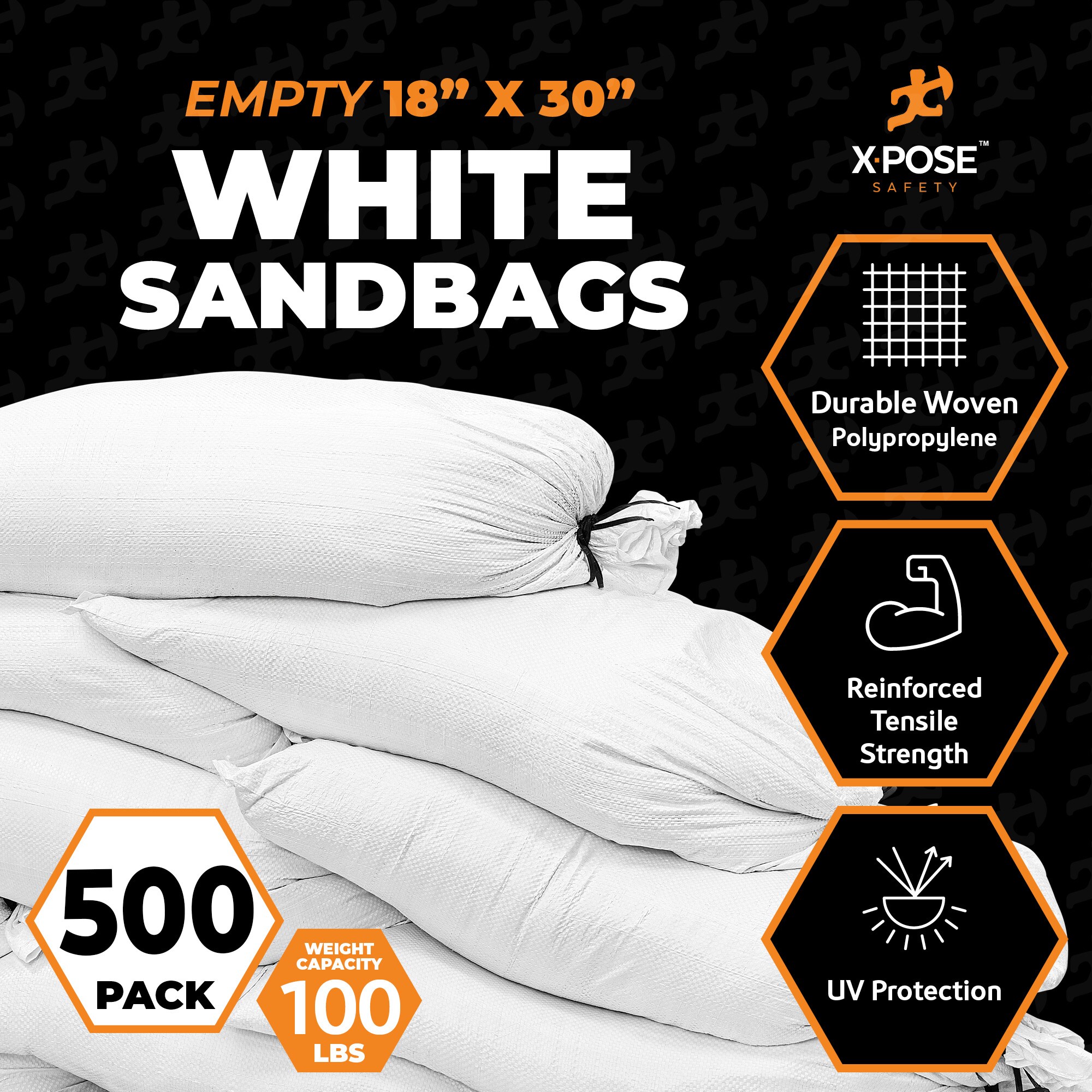 XPOSE SAFETY SBW-1830-500-X Sand-Bags - View #2