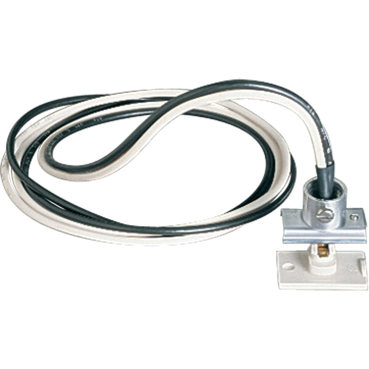 Progress Lighting P9121-28 5-19/64-in White Mixed material Linear Floating power feed