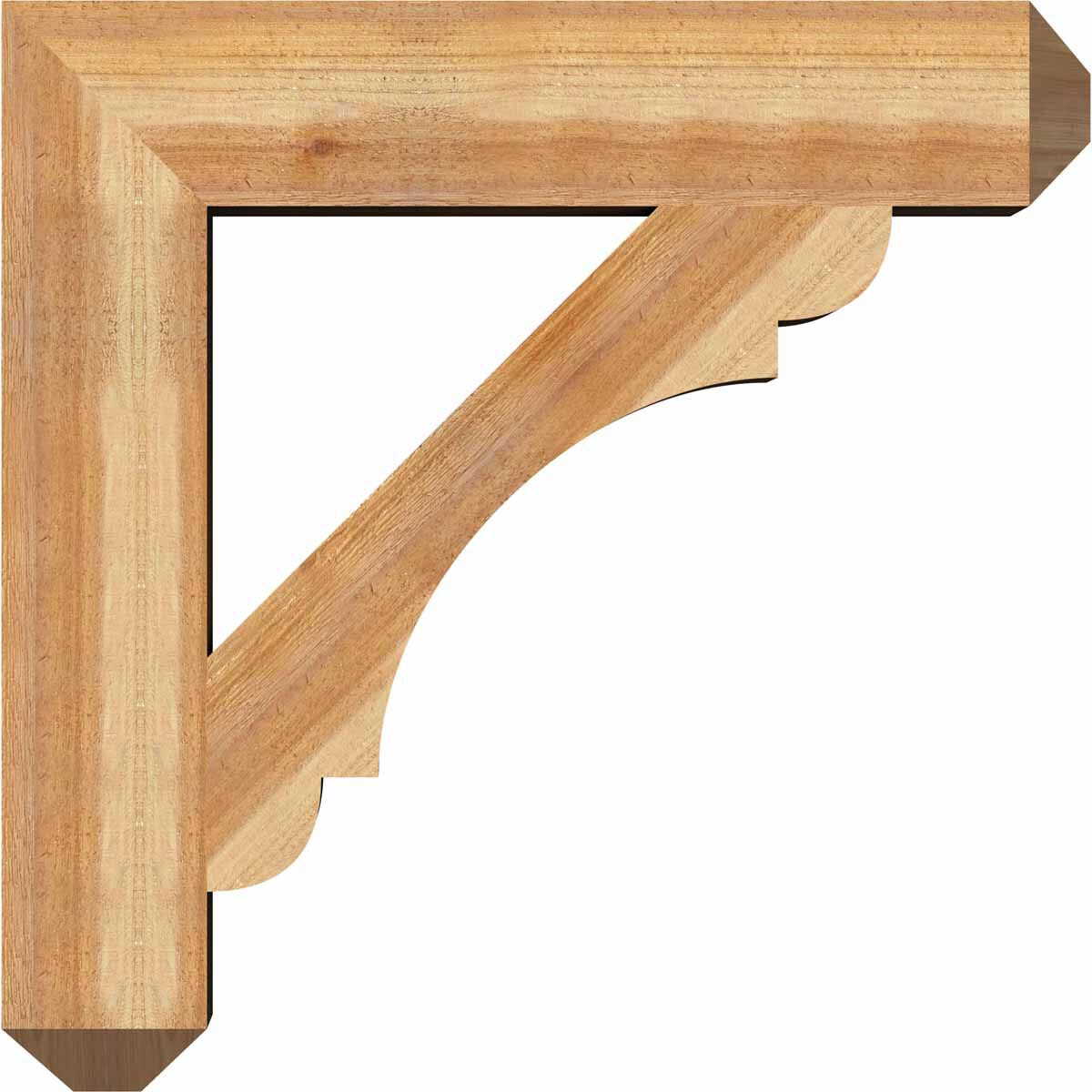 Ekena Millwork BKT06X32X32OLY04RWR Exterior-Brackets-Braces - View #3