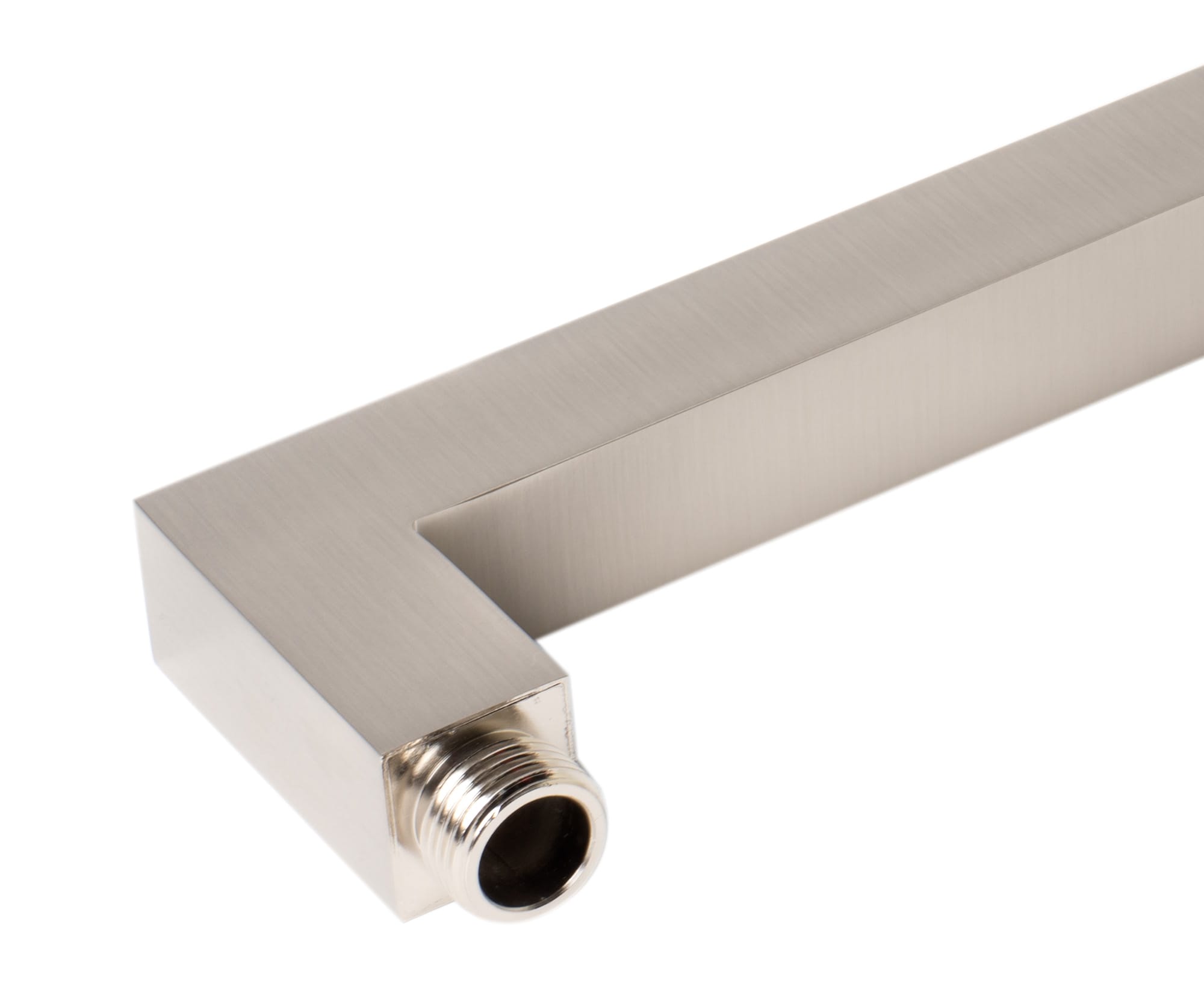 Brushed Nickel 20" Square Wall Mounted Shower Arm