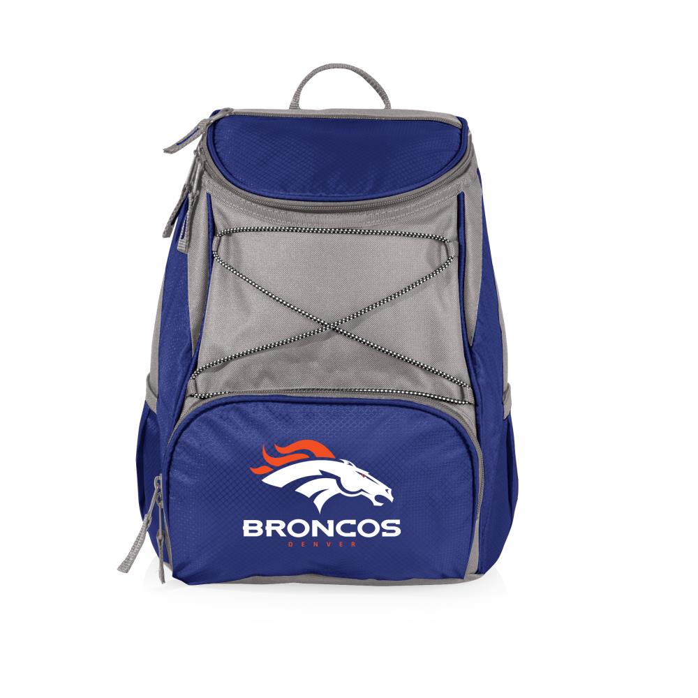 Picnic Time 633-00-138-104-2 Denver Broncos Blue 355-fl oz Insulated Backpack Cooler