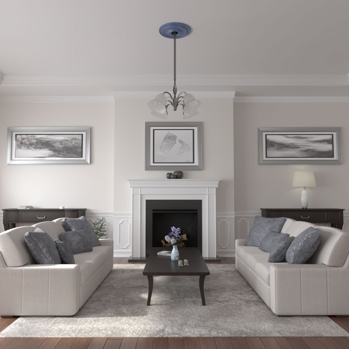 Ekena Millwork CM22CLAMC Ceiling-Medallions - View #4