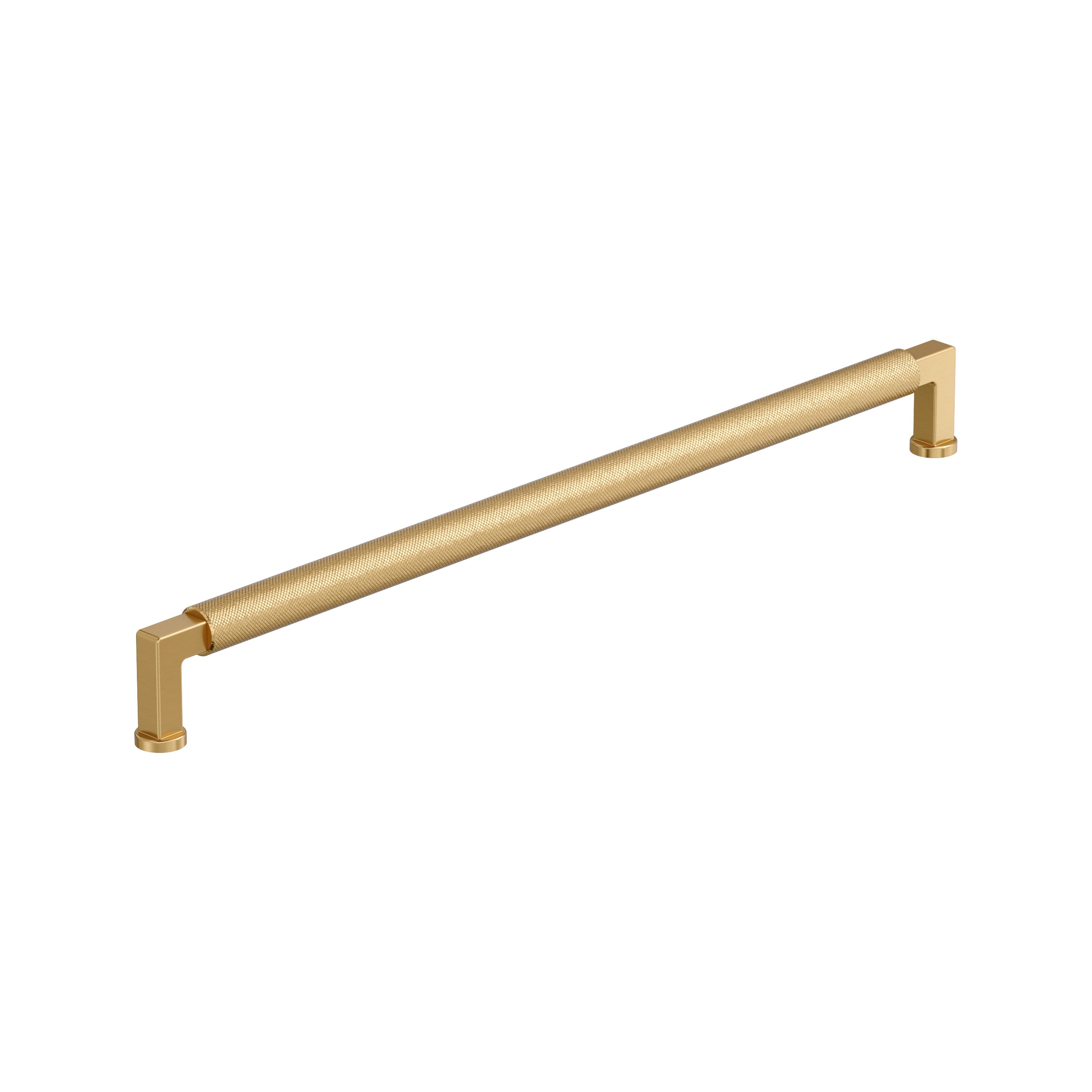 Amerock BP37631CZ Balata 18-in , 457mm Center to Center Champagne Bronze Cylindrical Handle For Use on Appliances Drawer Pulls