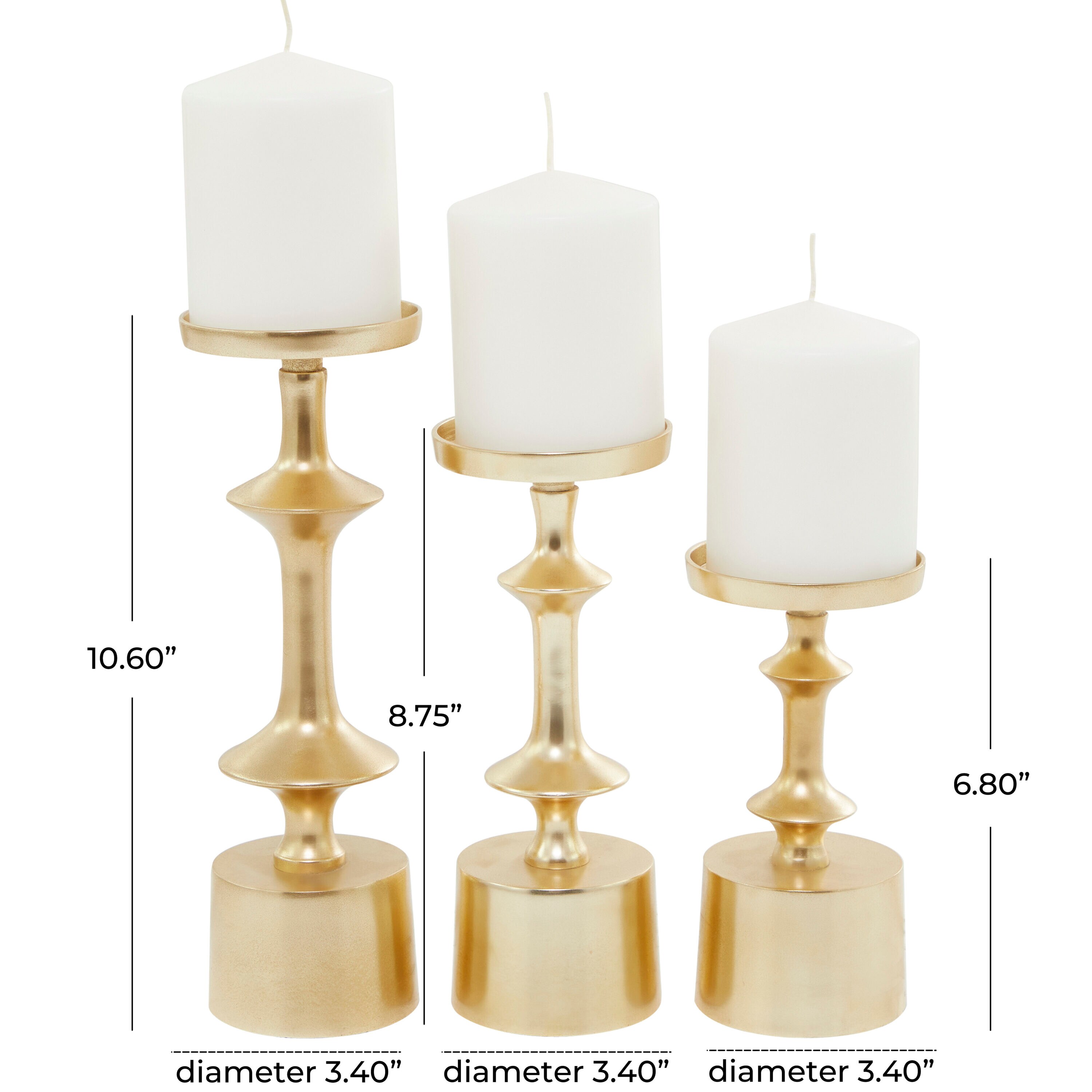 CosmoLiving by Cosmopolitan 820367 Candle-Holders - View #5