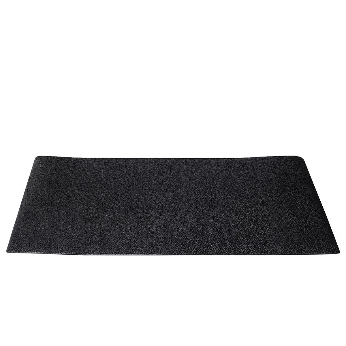 Slickblue - Black Treadmill Equipment Mat with Anti Slip Shock Absorption Noise Reduction Floor P...