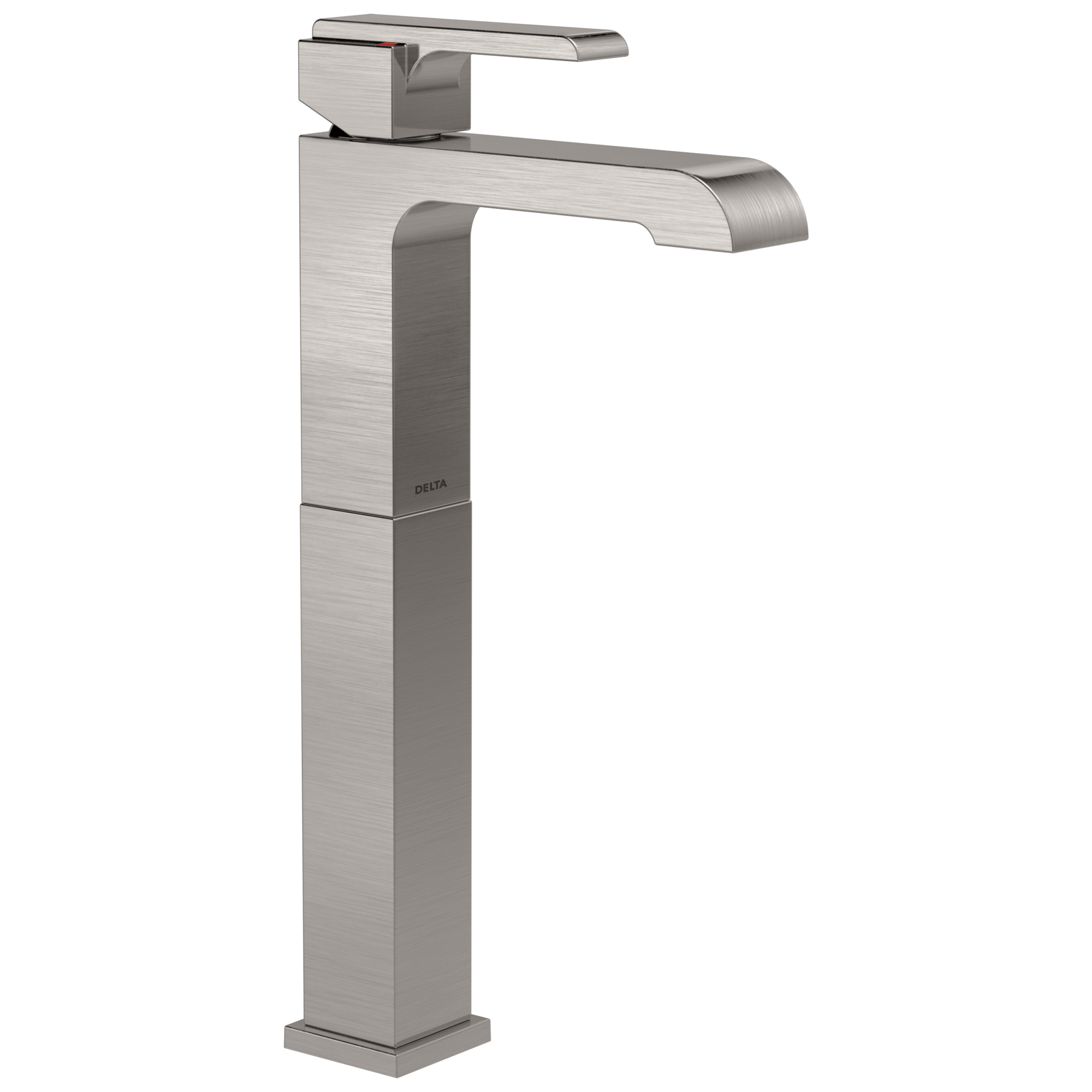 Delta 767LF-SS Ara Stainless Vessel 1-handle WaterSense Low-arc Residential Handle Bathroom Sink Faucet