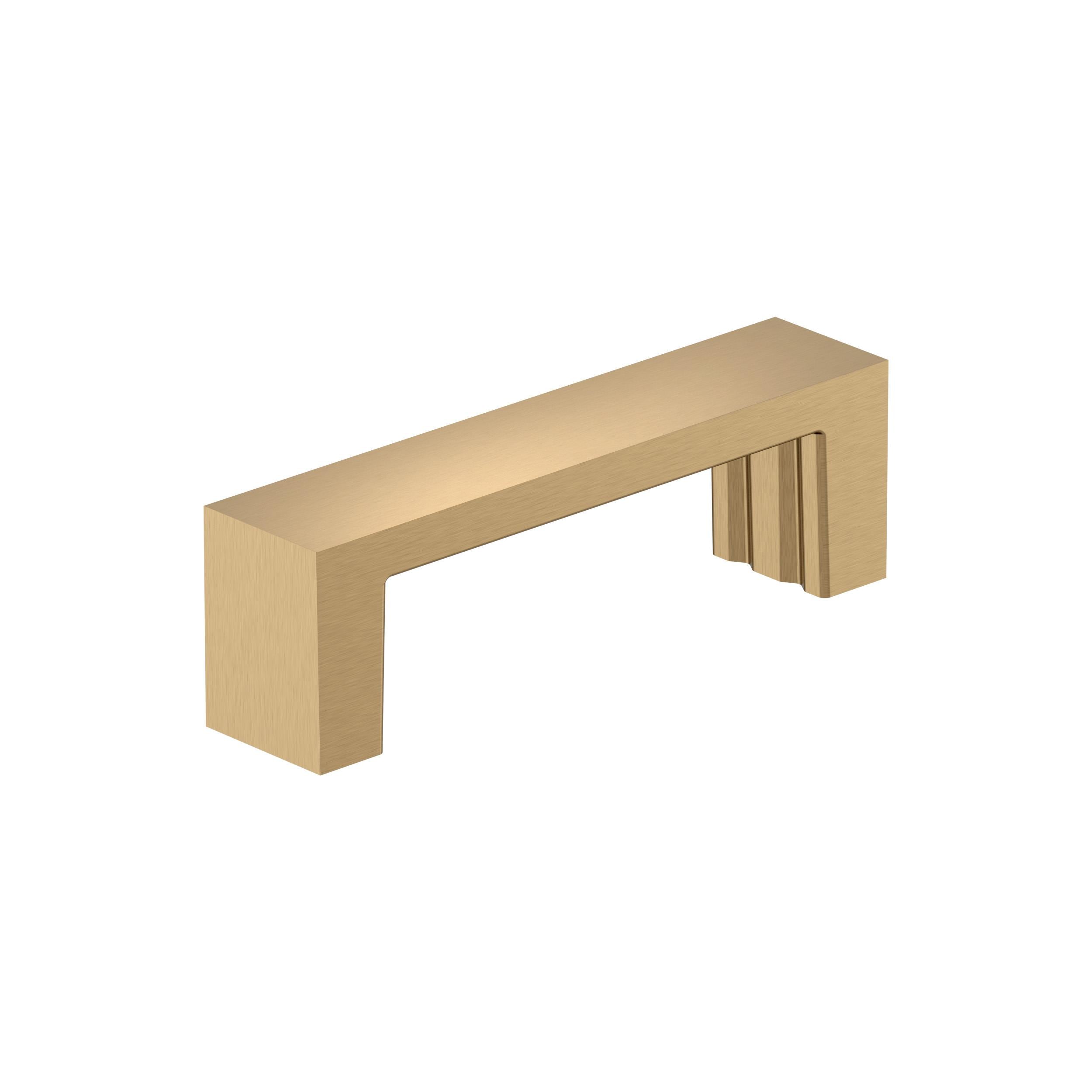 Amerock 25VMP37150CZ Augment 3-in , 76mm Center to Center Champagne Bronze Rectangular Bar 25 -Pack