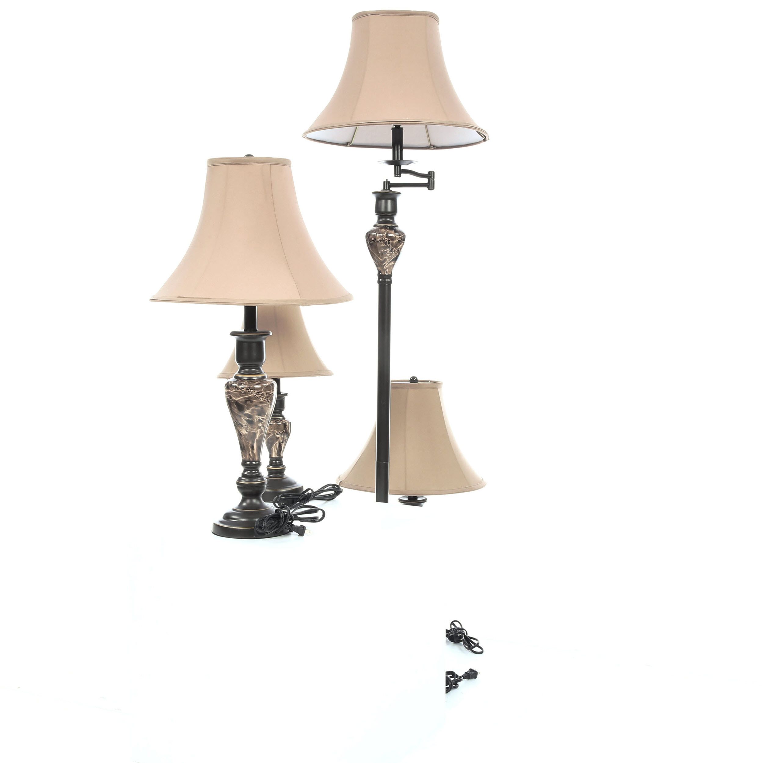 lowes 4 piece lamp set