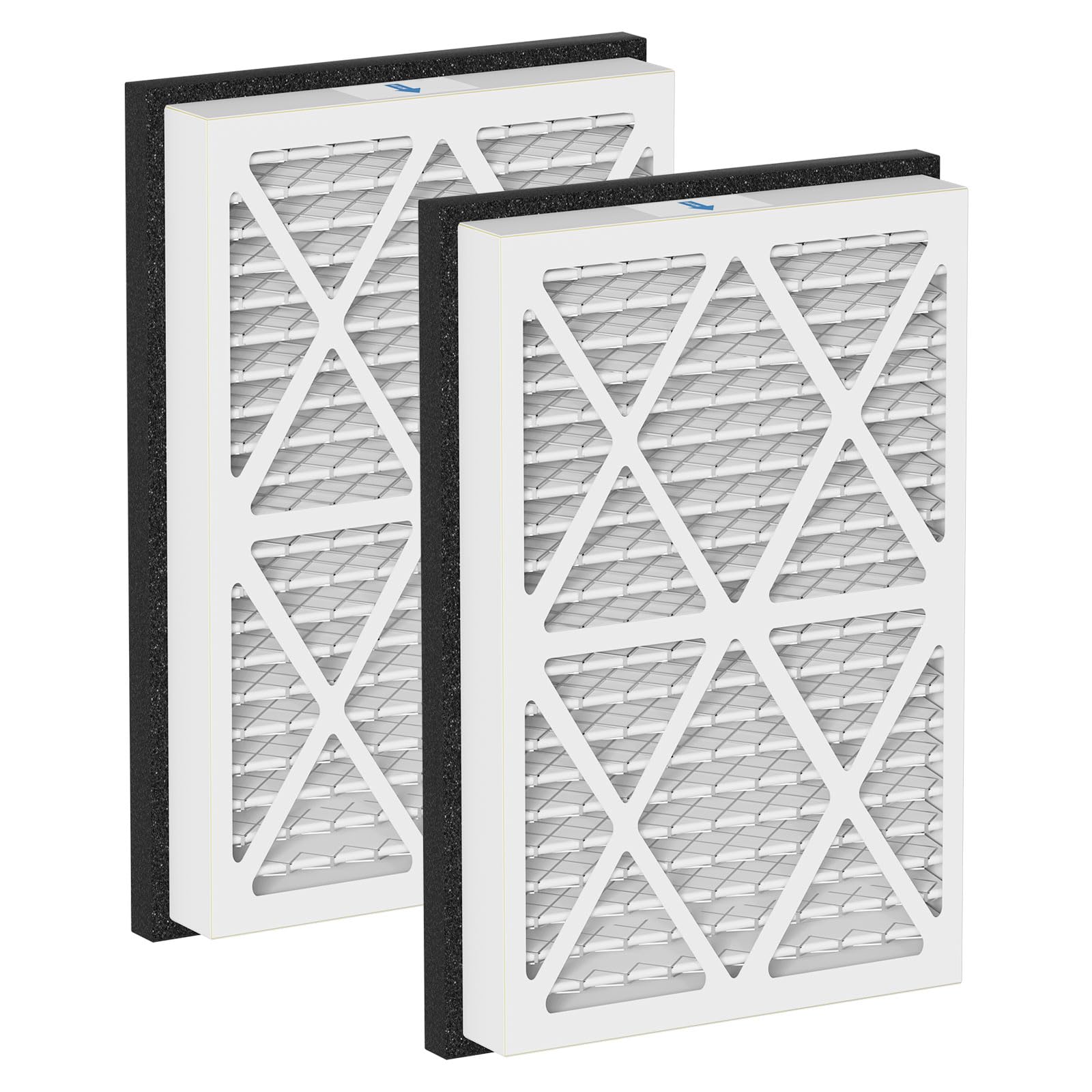 Aoibox  20x30x3 MERV 13 Pleated Air Filter Replacement for Return Air Grille 2 Pack Air Filter Accessories