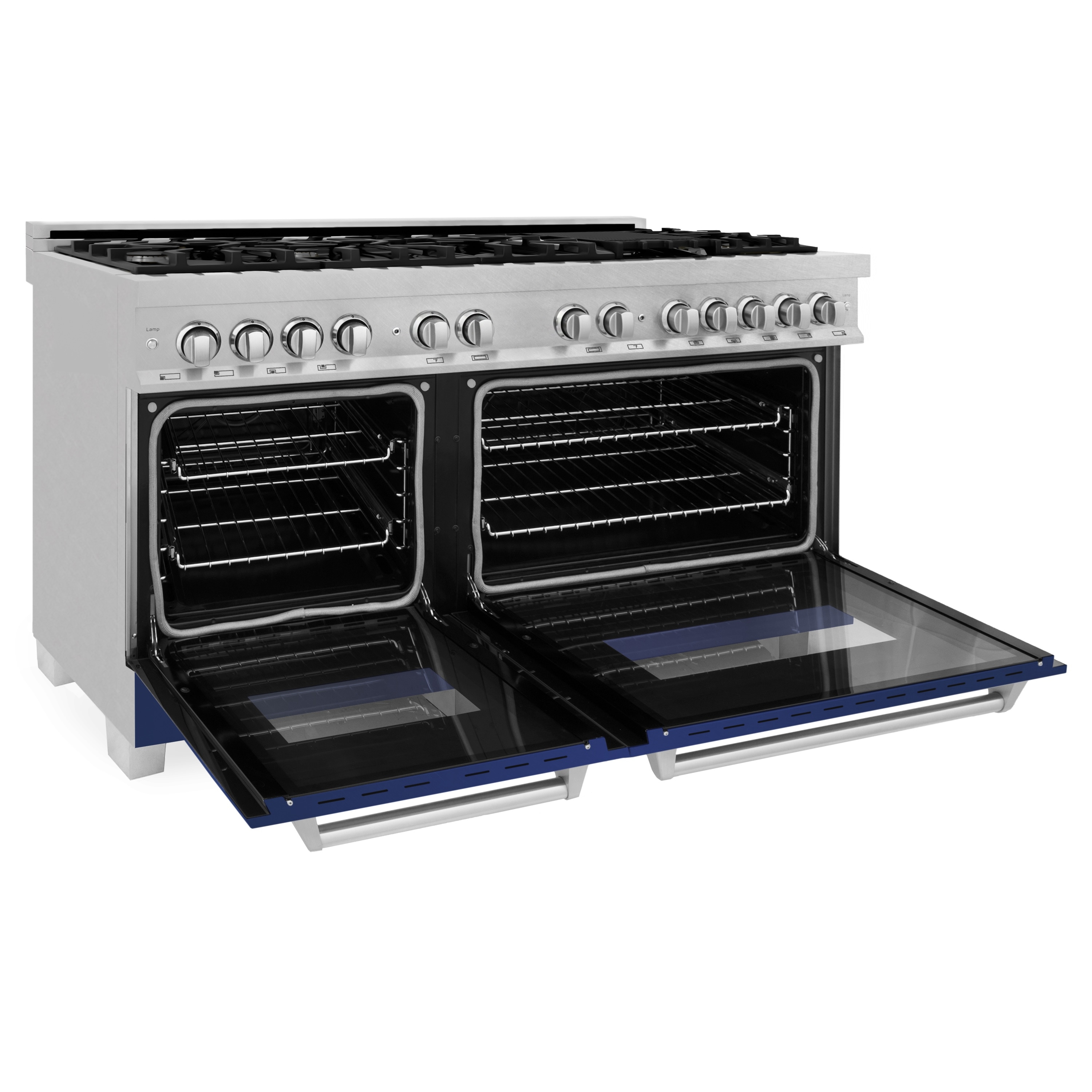 ZLINE KITCHEN & BATH RAS-BM-60 Double-Dual-Fuel-Ranges - View #4