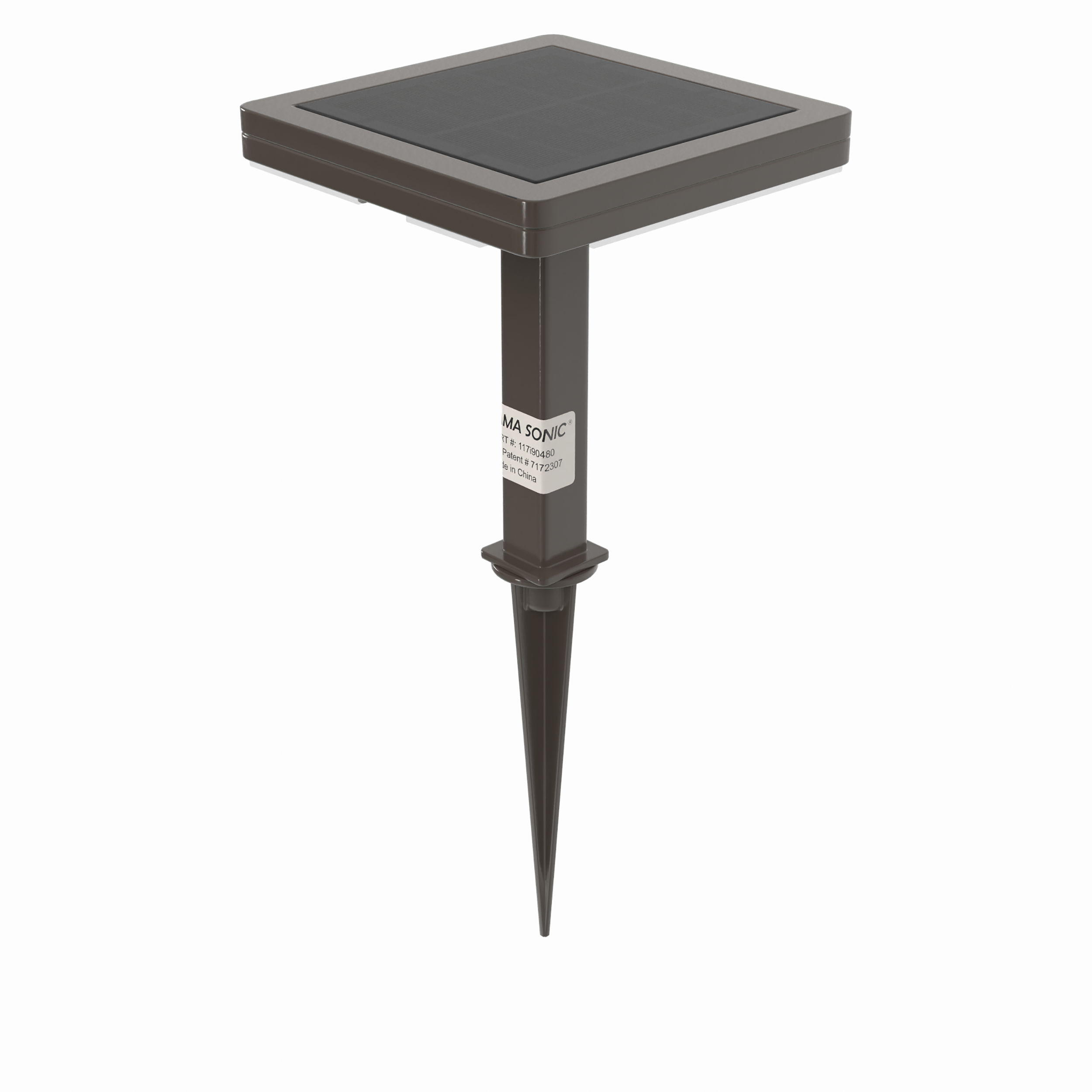 Bronze LED Solar Path Light with Adjustable Mounting Options