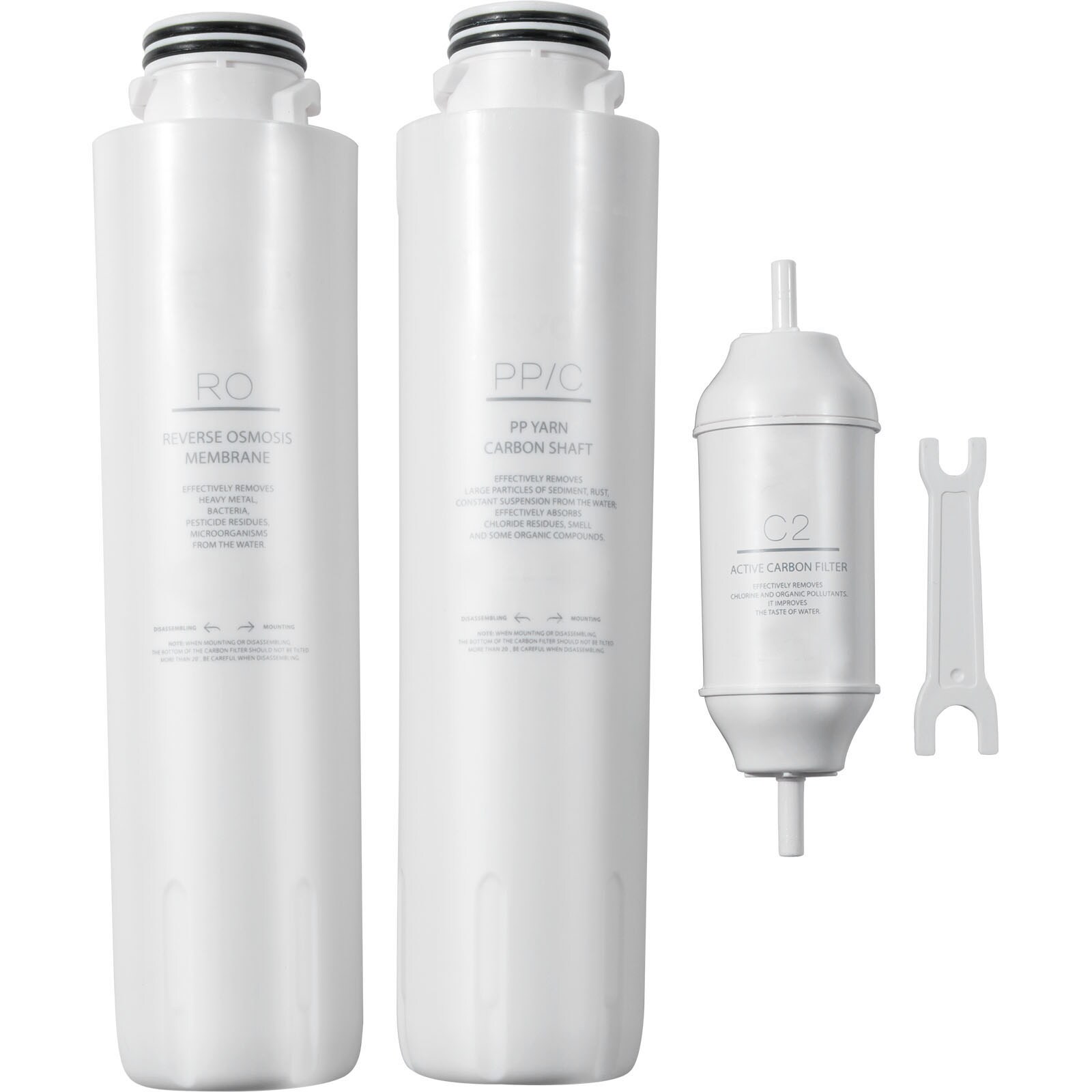 VEVOR TMJYJFSTGLROEB9ZHV1 Countertop Water Filter 5-stage Multi-method Reverse Osmosis Filtration System