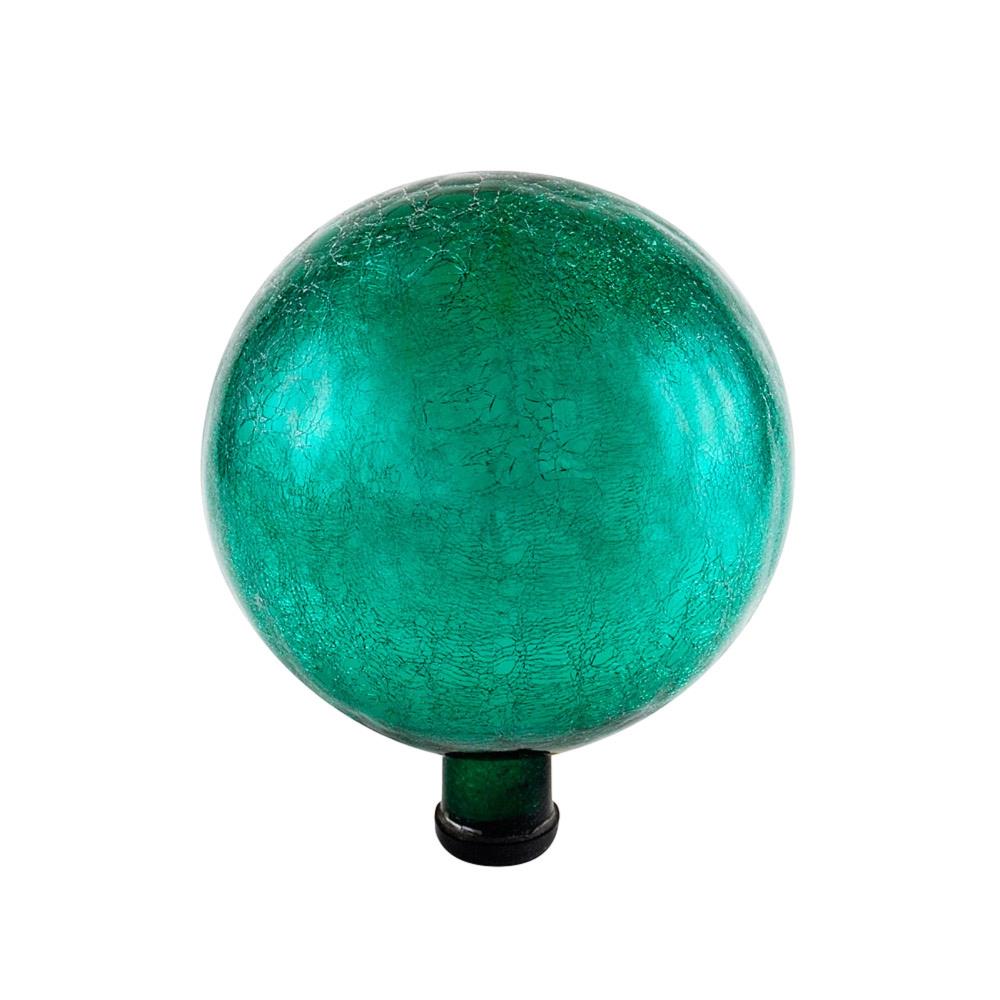 Minuteman International G10-EG-C 10-Inches Diameter Green Blown Glass Gazing Ball