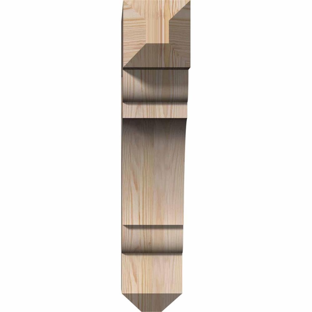 Ekena Millwork BKT06X24X28OLY04SDF Exterior-Brackets-Braces - View #2