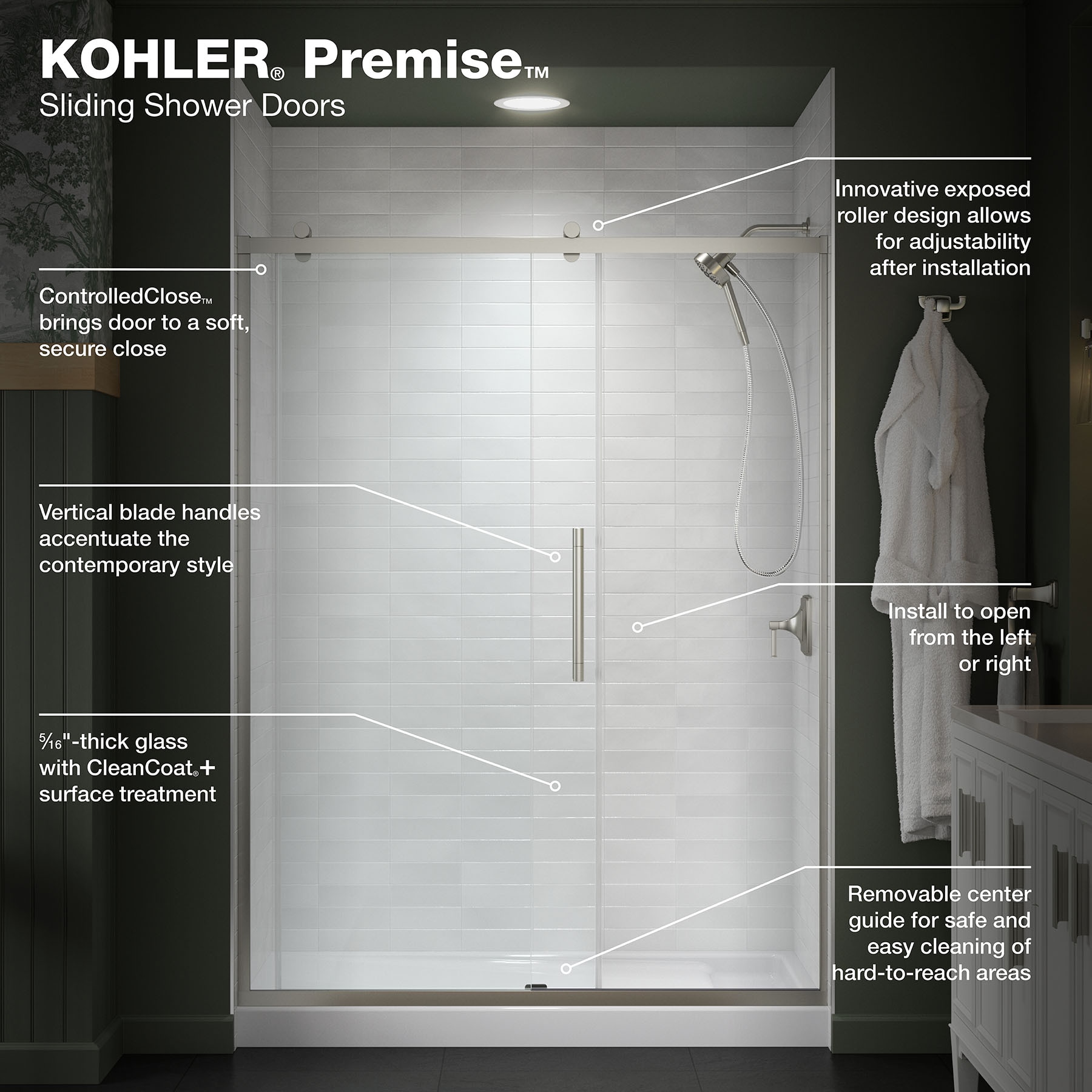 KOHLER R702471-8L-BNK Shower-Doors - View #6