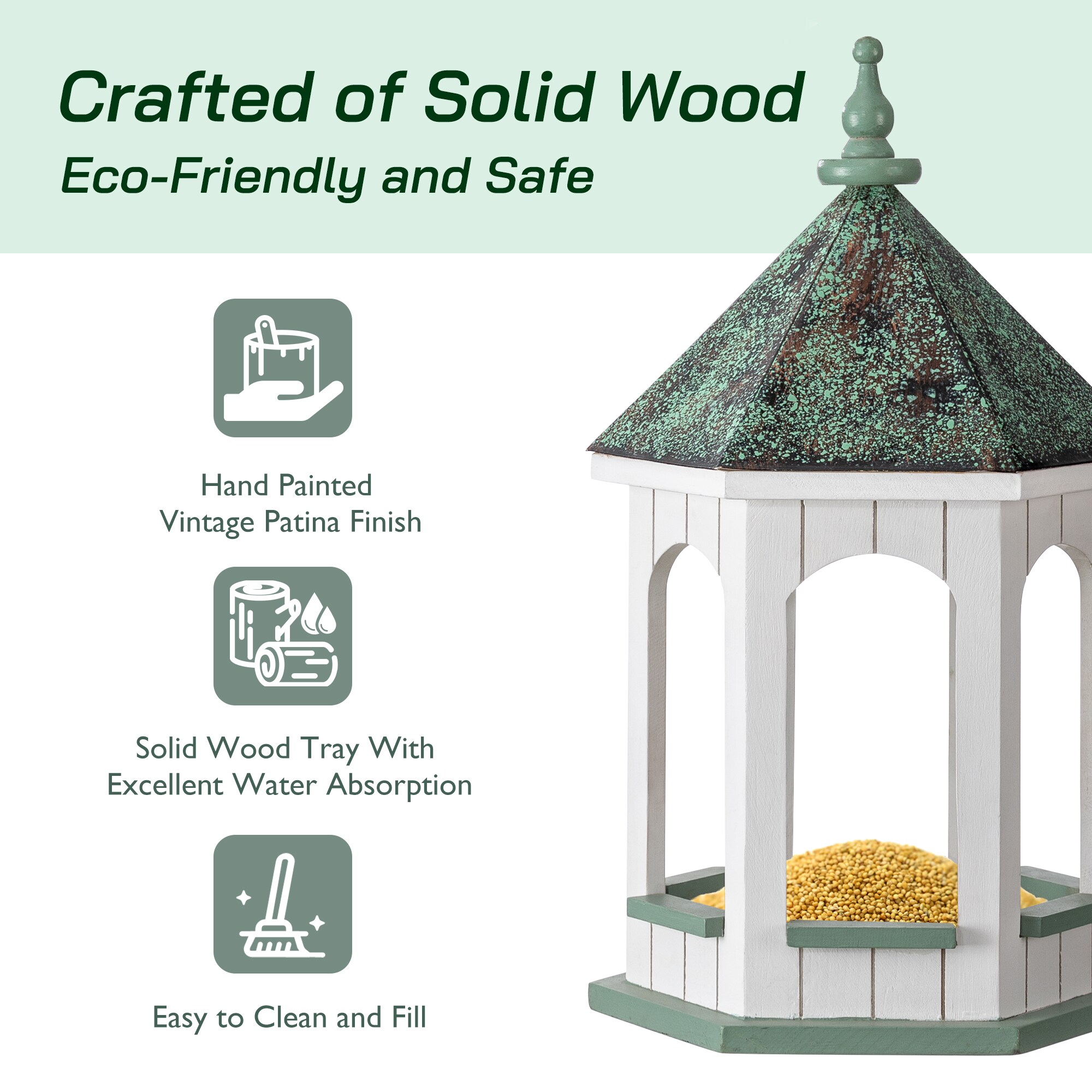 Glitzhome 2038900003 Bird-Houses - View #7