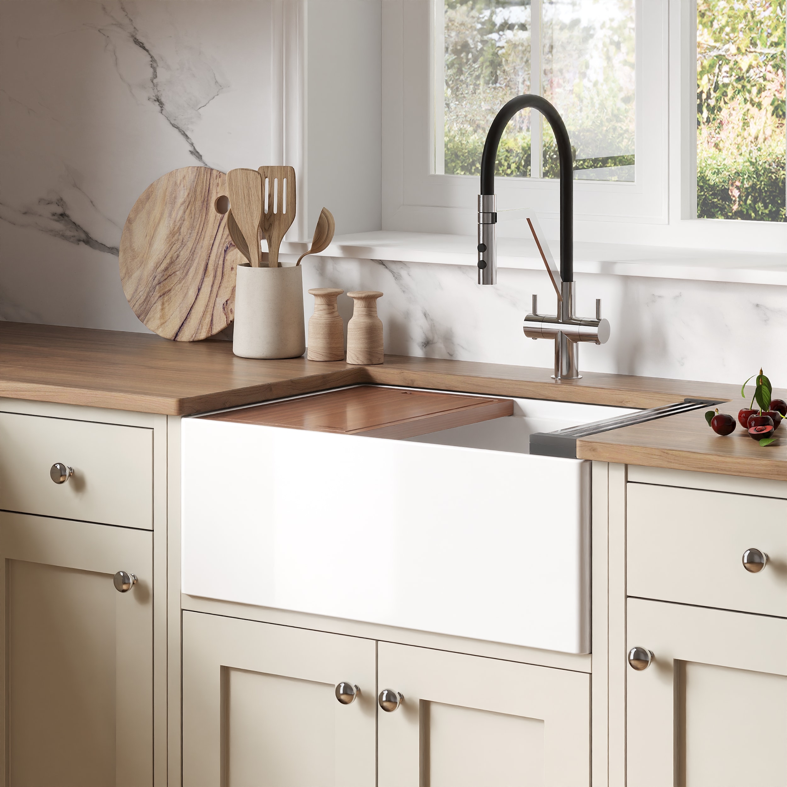 Ruvati RVL2781WH Kitchen-Sinks - View #6