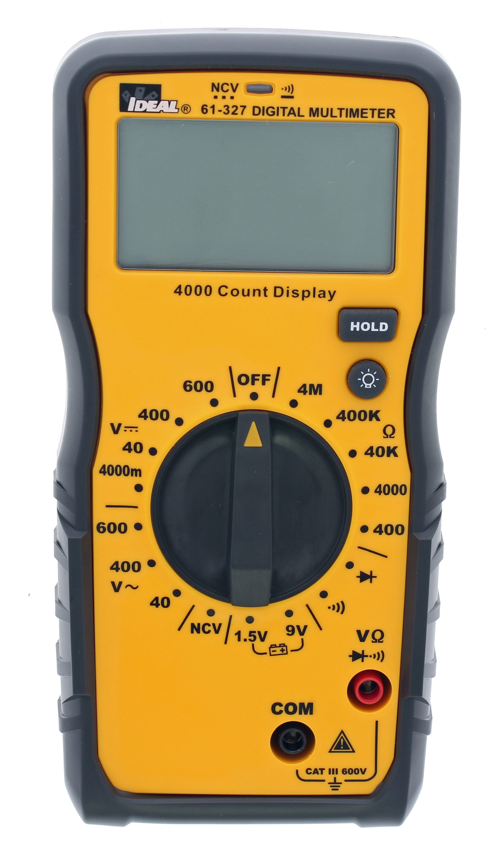 IDEAL Non-contact Digital Manual Ranging Multimeter 600-Volt