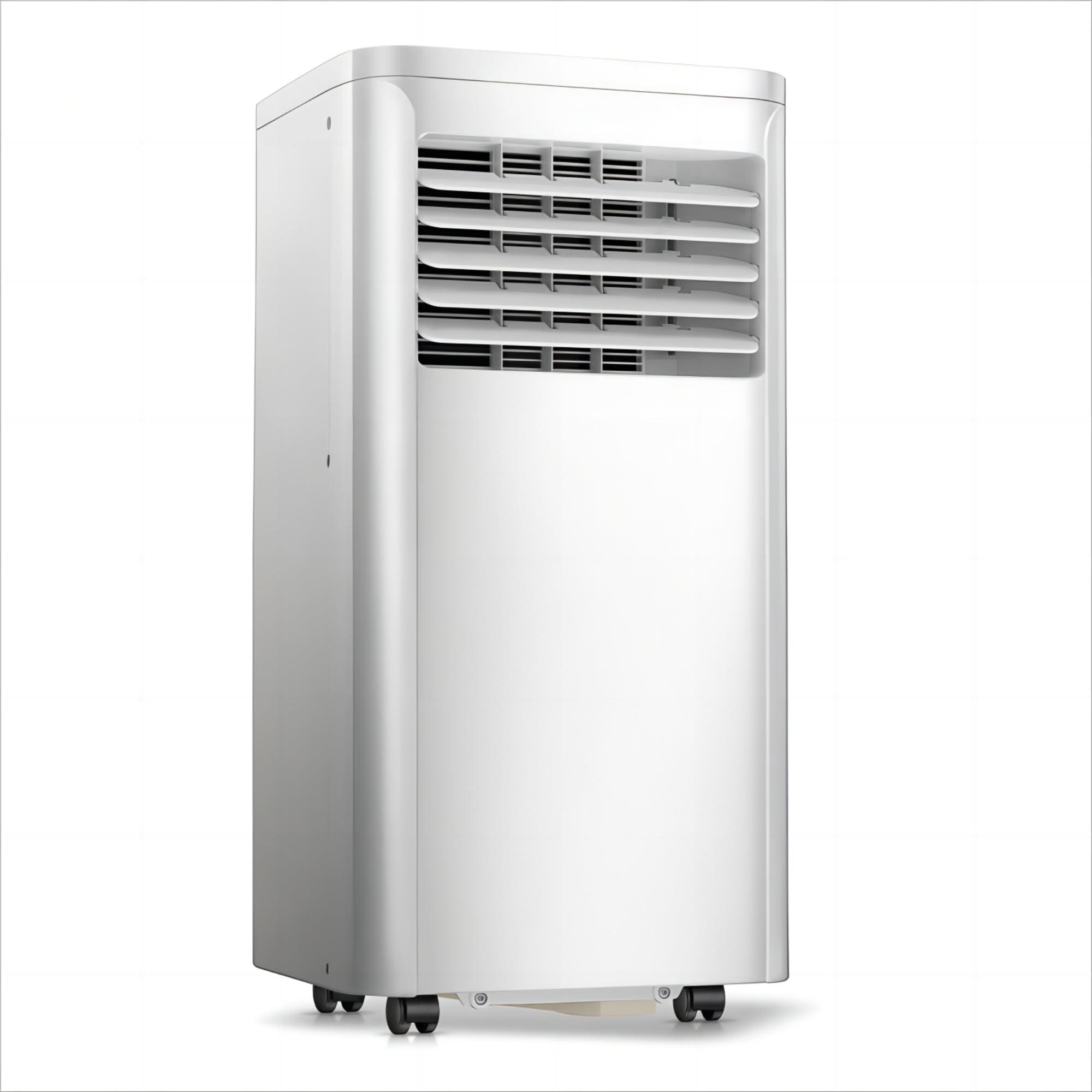 COWSAR LSA5407AC8K 5000 BTU DOE 115-Volt White Vented Portable Air Conditioner Remote Control Included 280-sq ft -Cooling