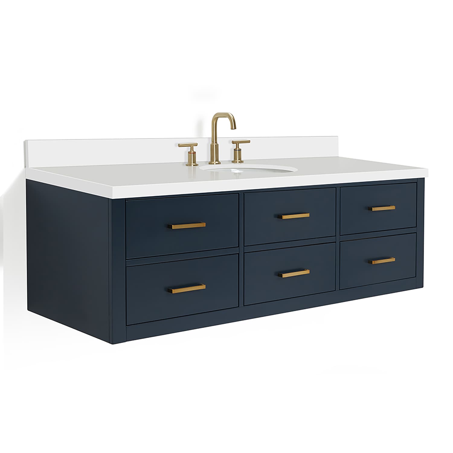 ARIEL W061SWQOVOMNB Bath-Vanity-Combo - View #3