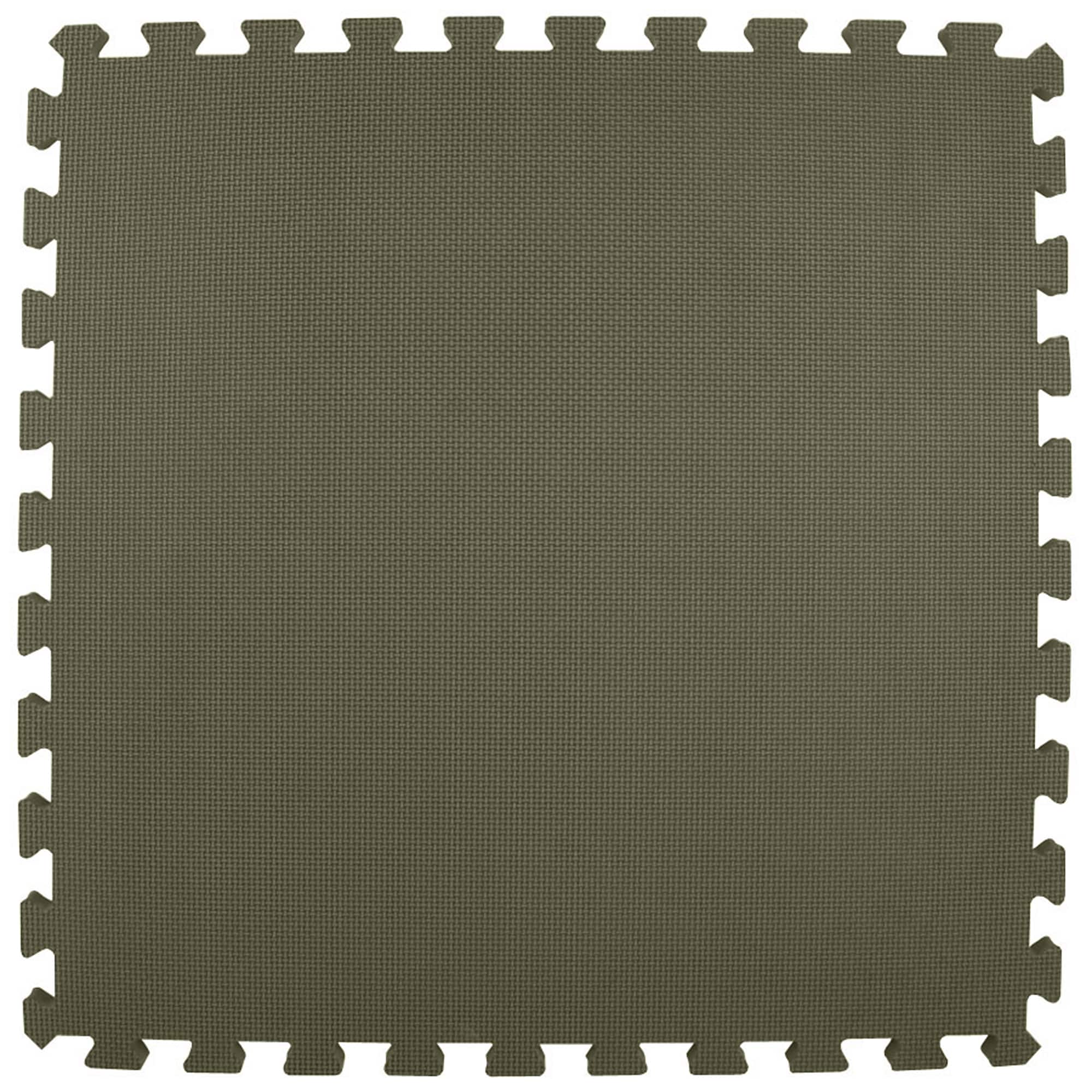 Greatmats DF15GY15 24-in W x 24-in L x 0.63-in T Interlocking Foam Gym Floor Tile ( 58.12-sq ft ) 15 -Pack