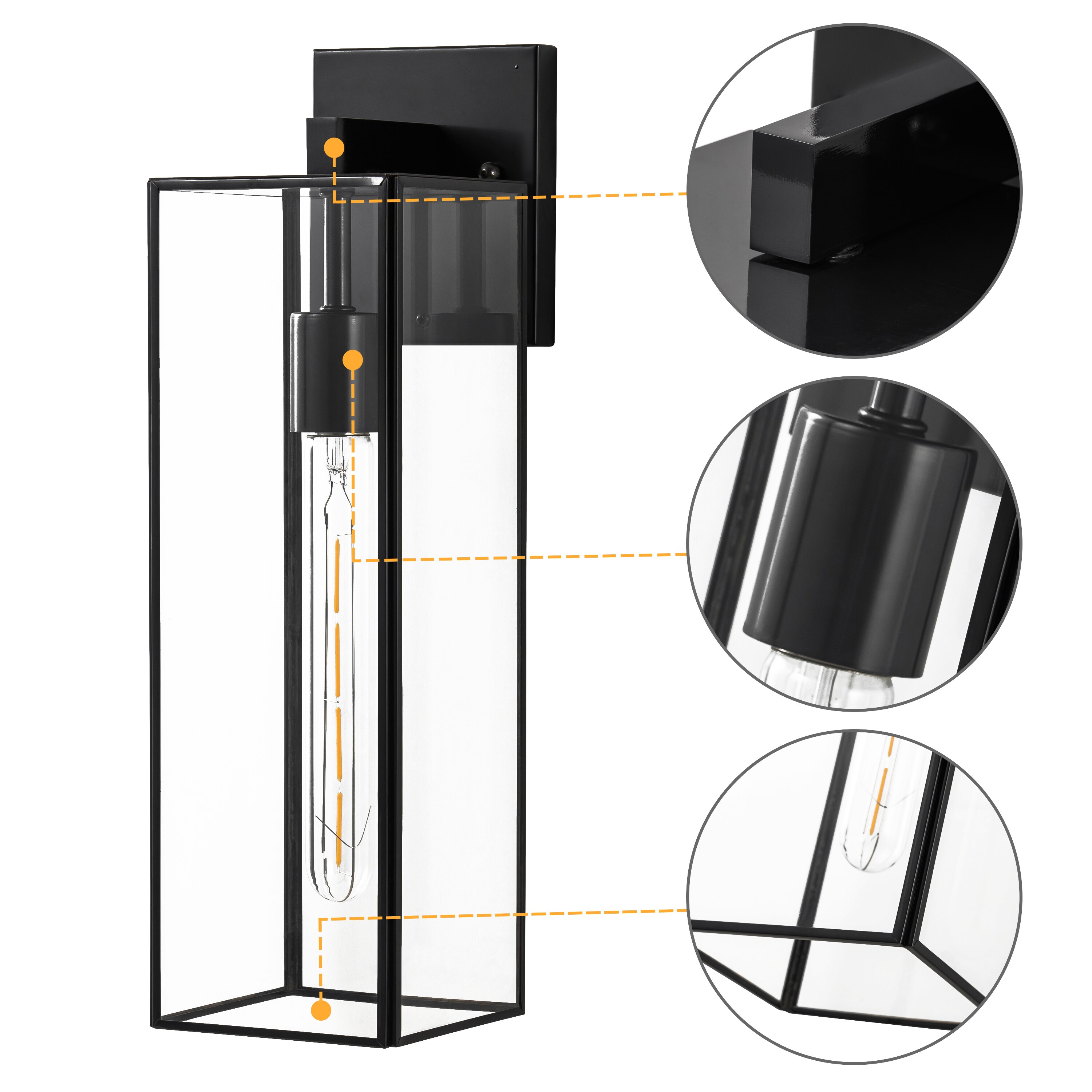 C Cattleya LCA2500-LIN-W Outdoor-Wall-Lighting - View #4