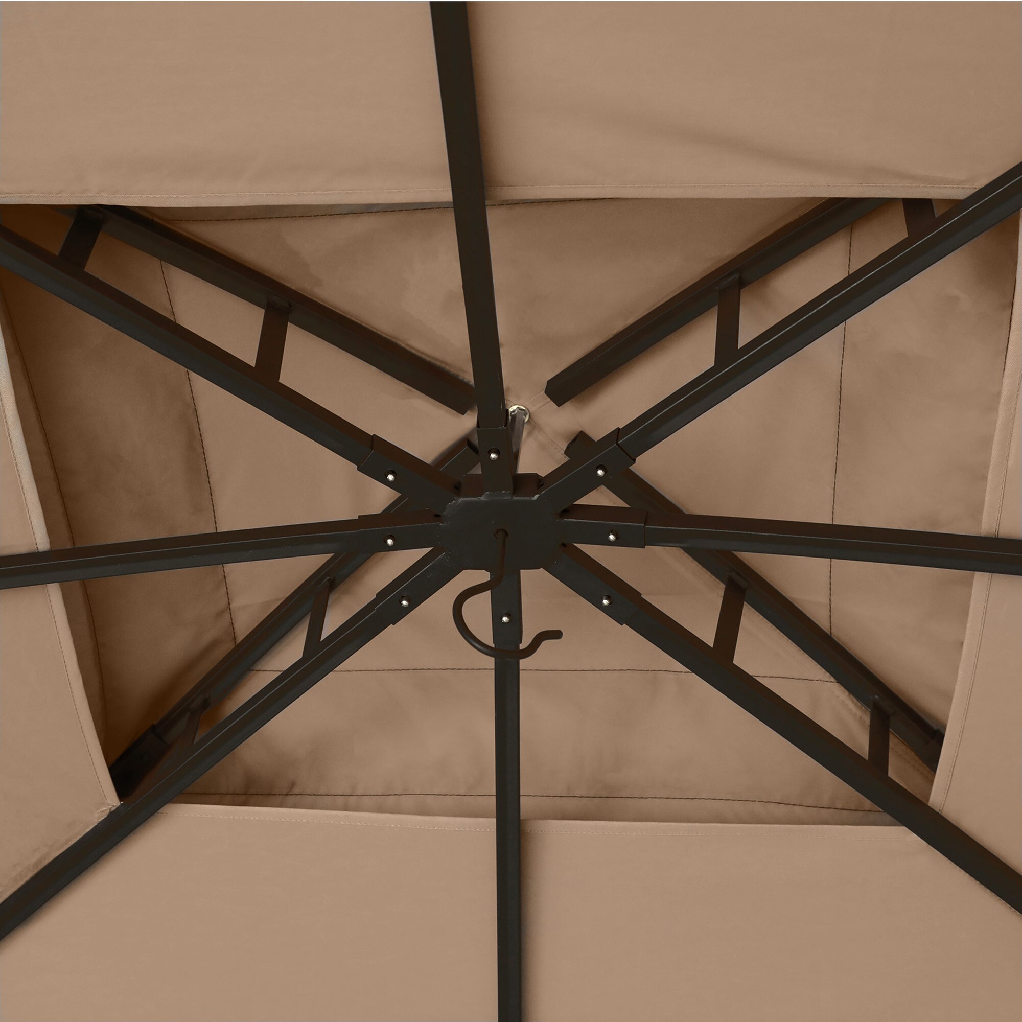 StarEcho GAZ13BK-2 Wood-Resin-Gazebos - View #3
