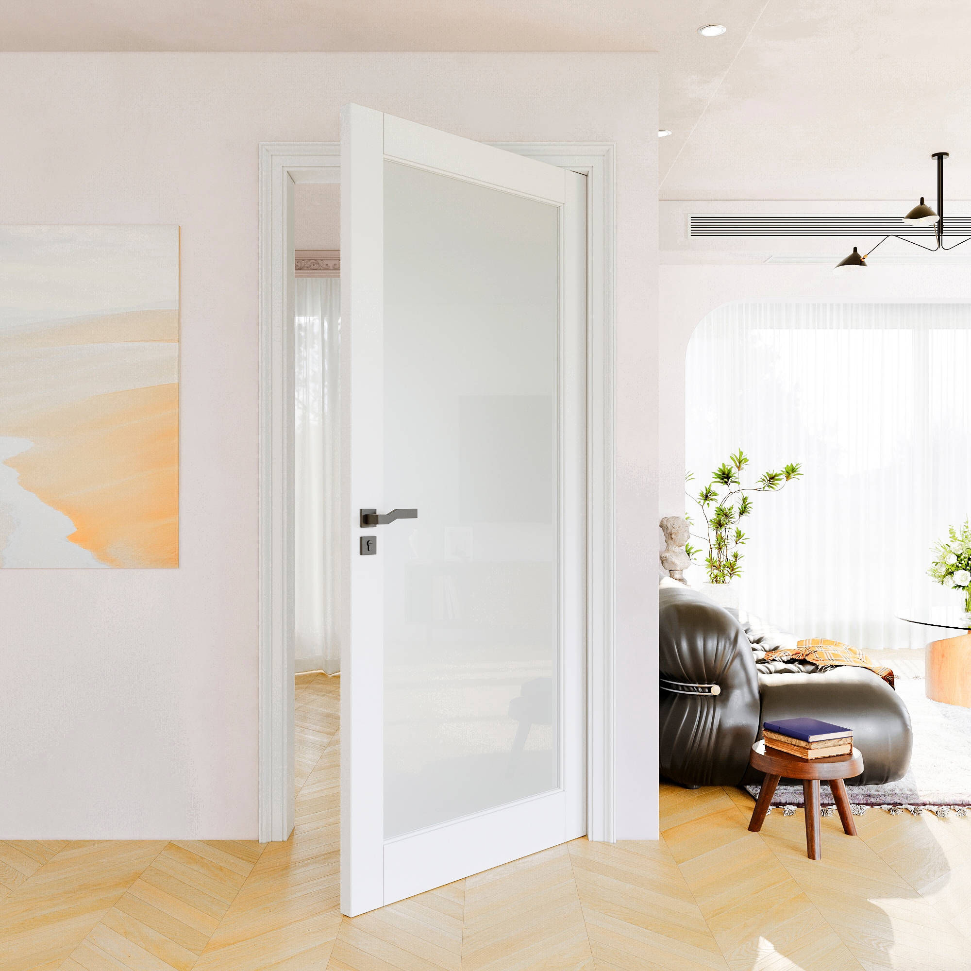 JUJUBON IN-SLABFM-YGBL-36 Slab-Doors - View #3