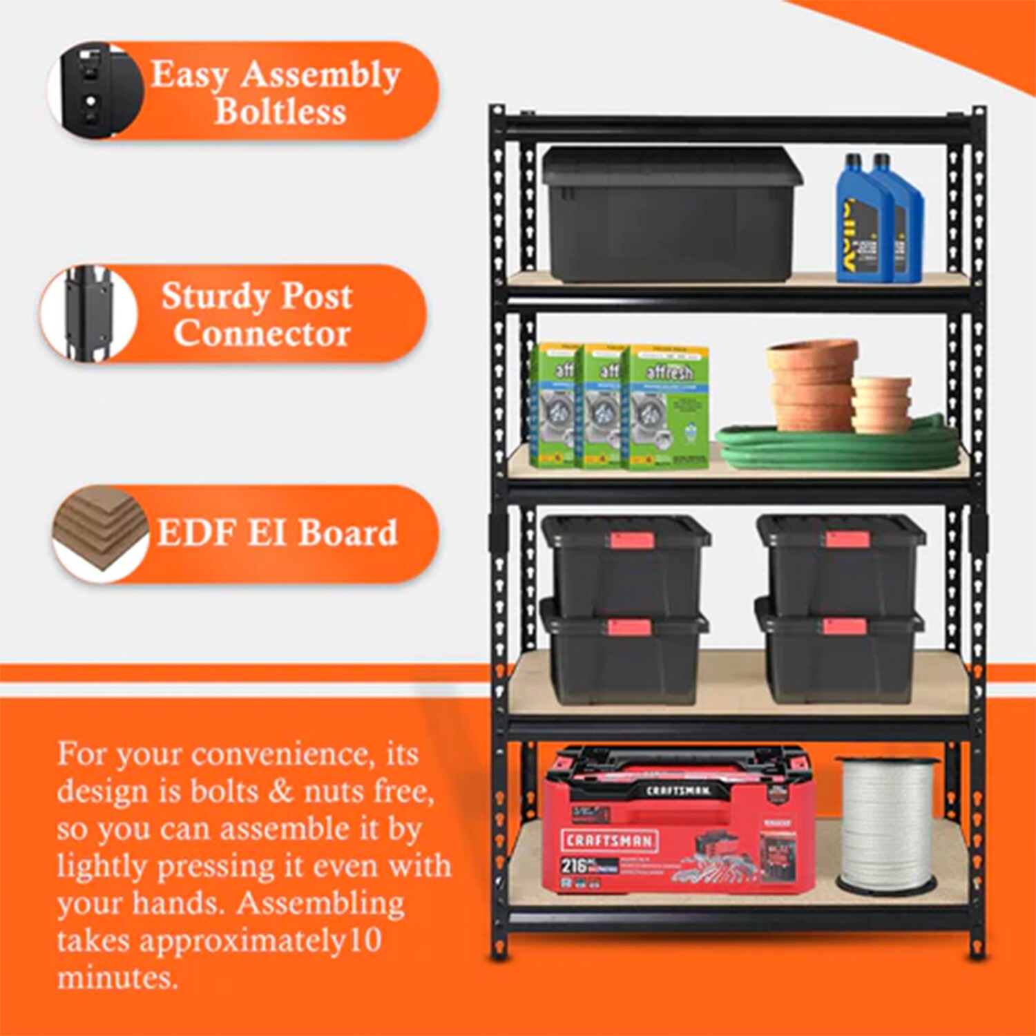Juggernaut Storage 318724 Free-Standing-Shelving - View #6