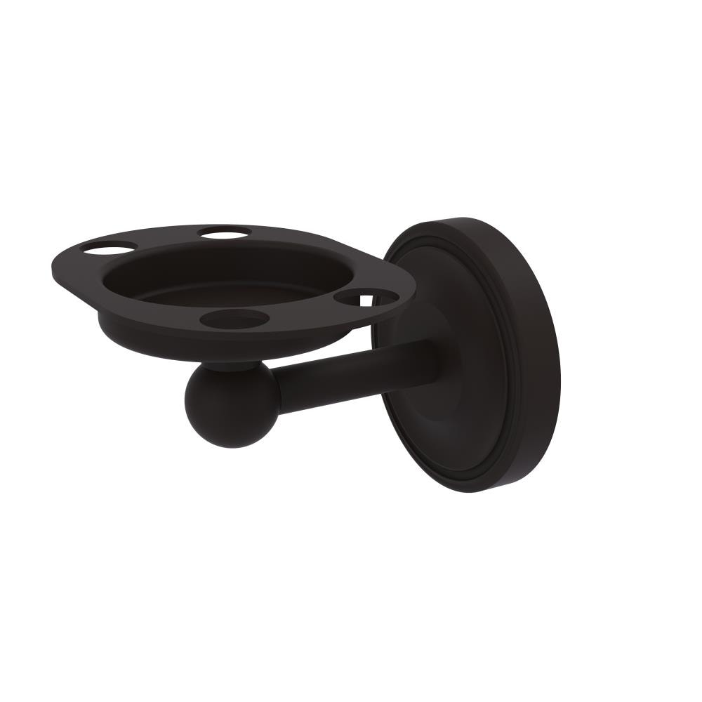 Allied Brass R-TT6-ORB Regal Oil-rubbed bronze Brass Tumbler and toothbrush holder