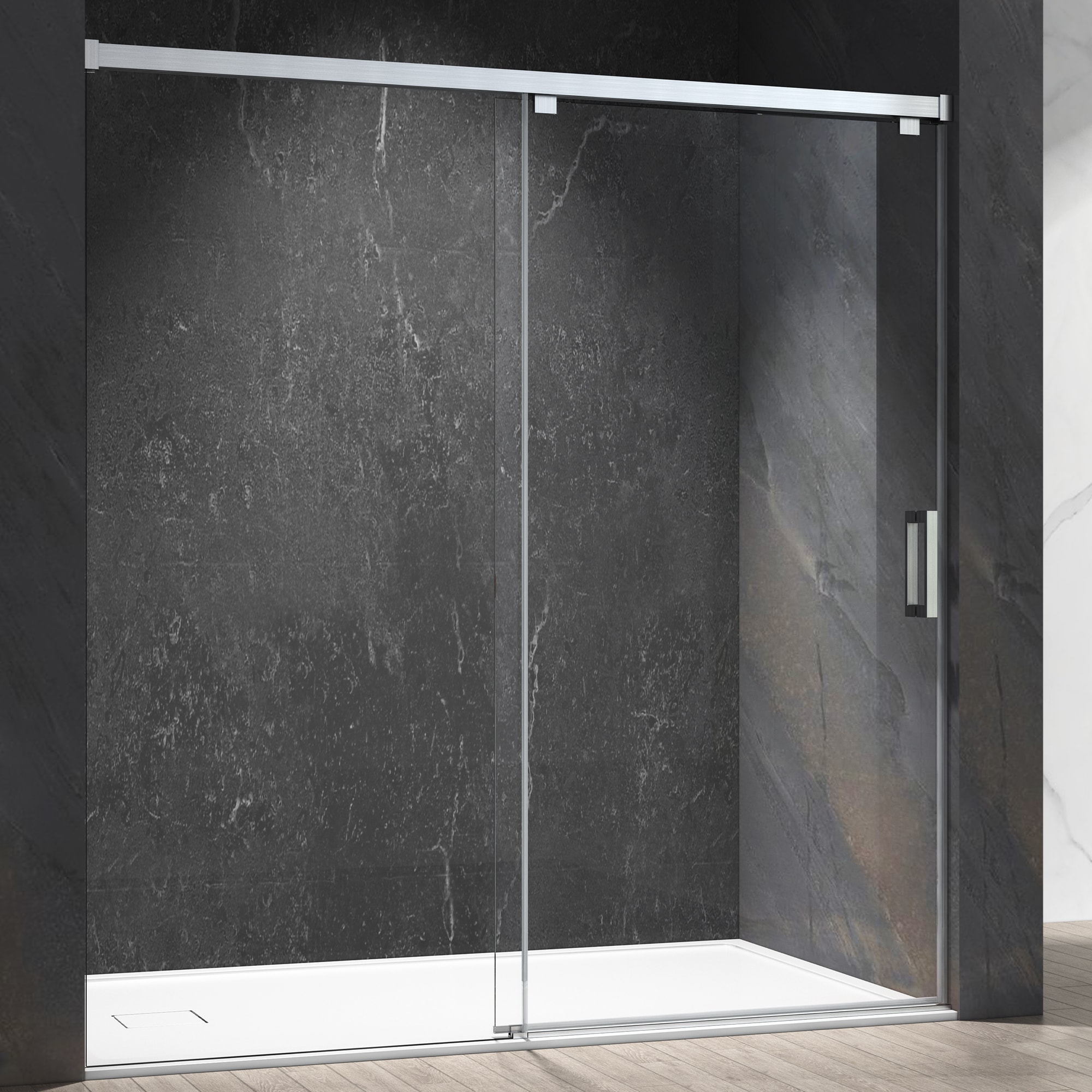 WELLFOR CV-SS11-4876BR Shower-Doors - View #2