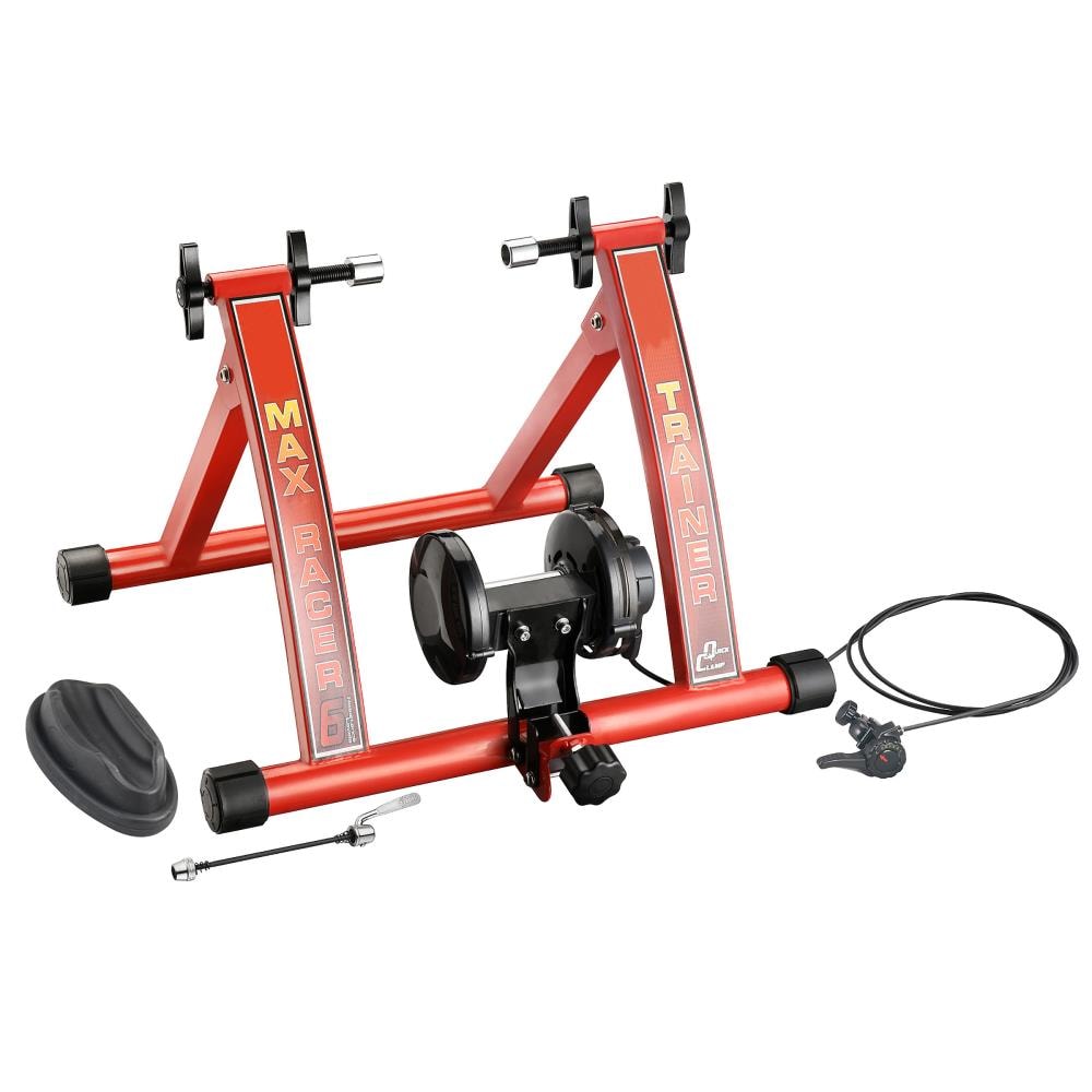 Bike Training Stands Friction Upright Cycle Exercise Bike in Red | - Leisure Sports 499730XBI