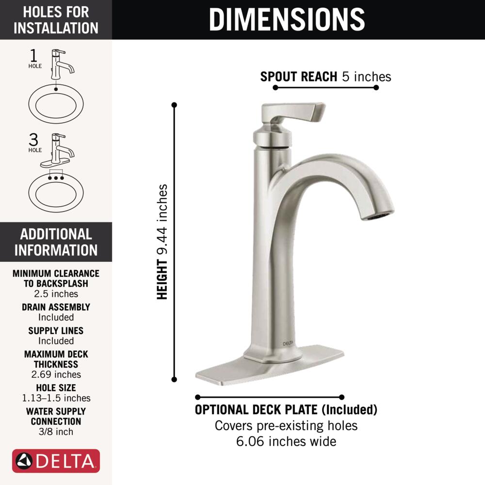 Delta 15892LF-SP Lavatory-Faucets - View #5