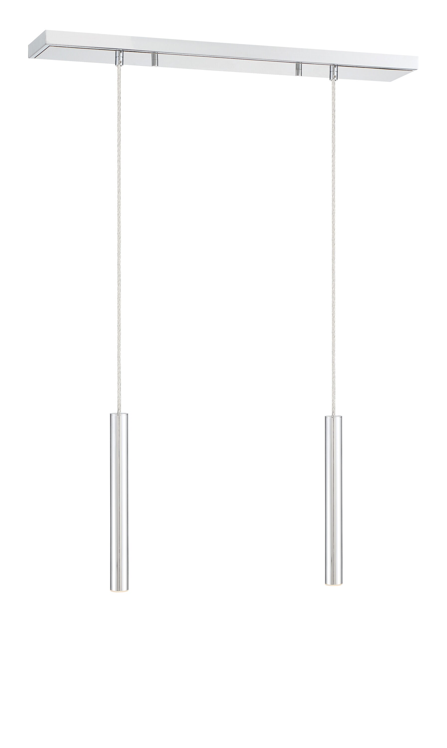 Z-Lite 917MP12-CH-LED-2LCH Pool-Table-Lighting - View #3