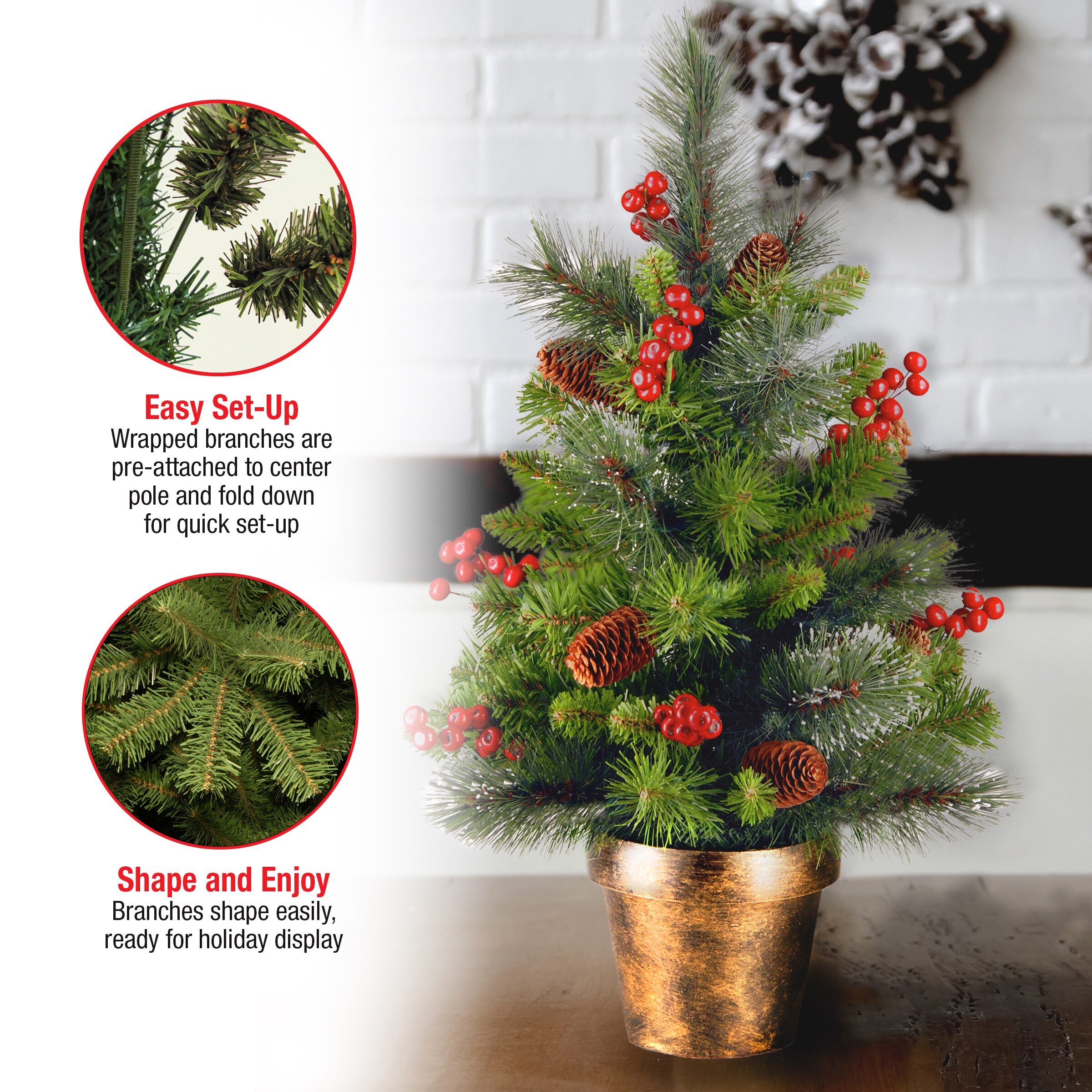National Tree Company CW7-701-20 Artificial-Christmas-Trees - View #5