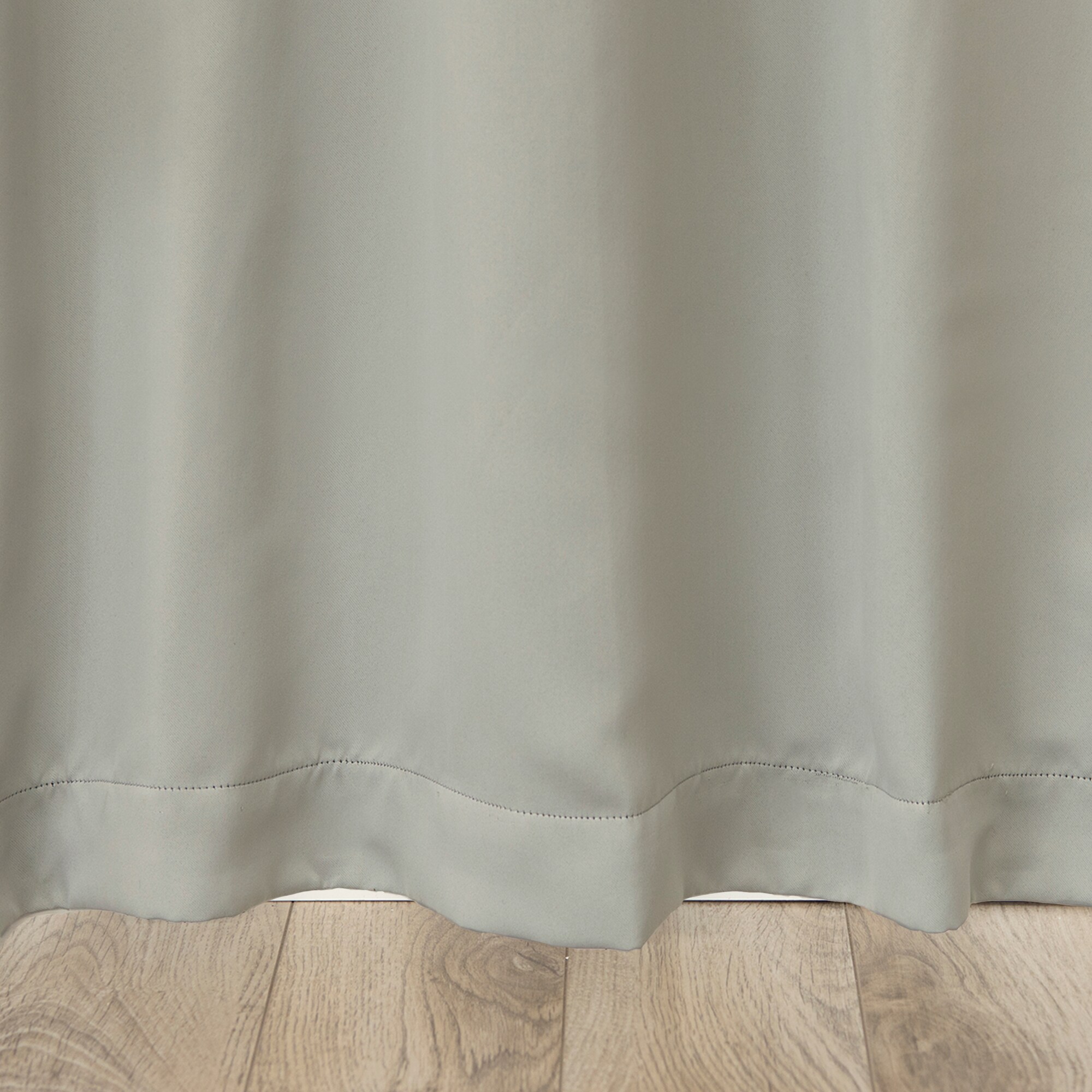 Best Home Fashion SOLID-40W84L-DOVE curtains - View #3