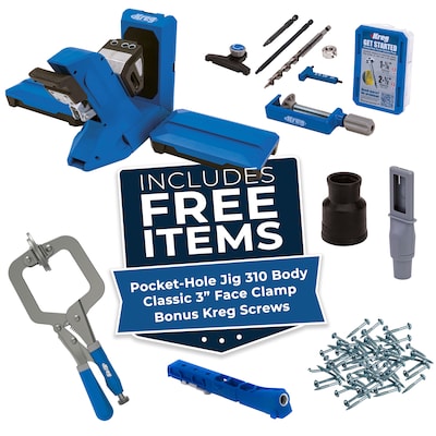 Blue for sale online Kreg Pocket-Hole Jig 720PRO Kit